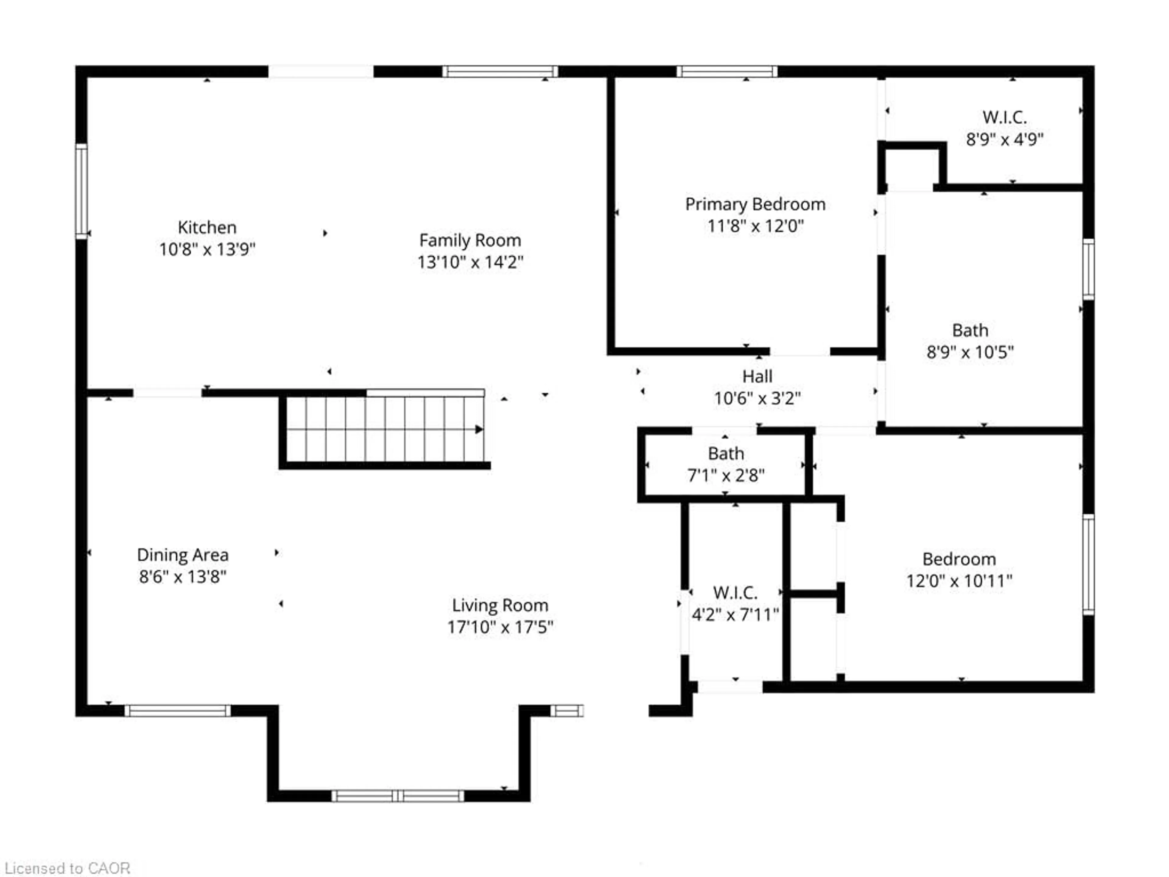 Floor plan for 65 Thistlemoor Dr, Caledonia Ontario N3W 2K5