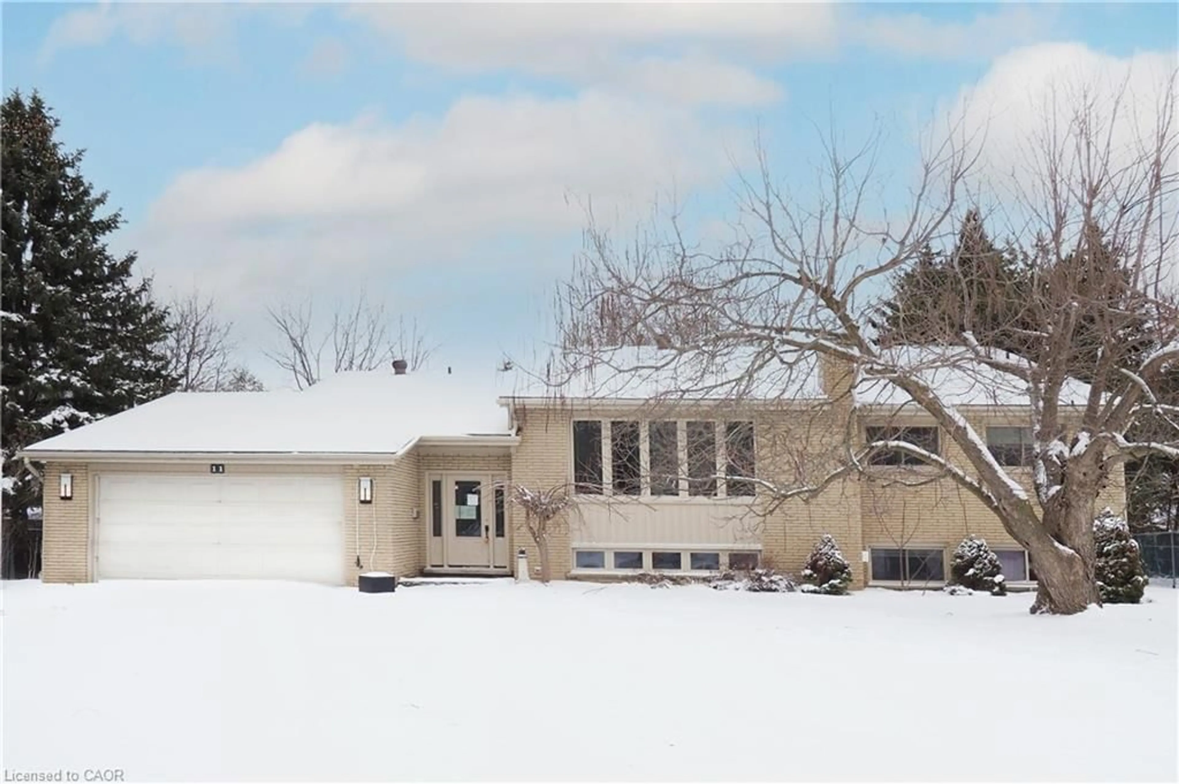 Home with vinyl exterior material, street for 11 Norbert Pl, Kitchener Ontario N2K 1E5