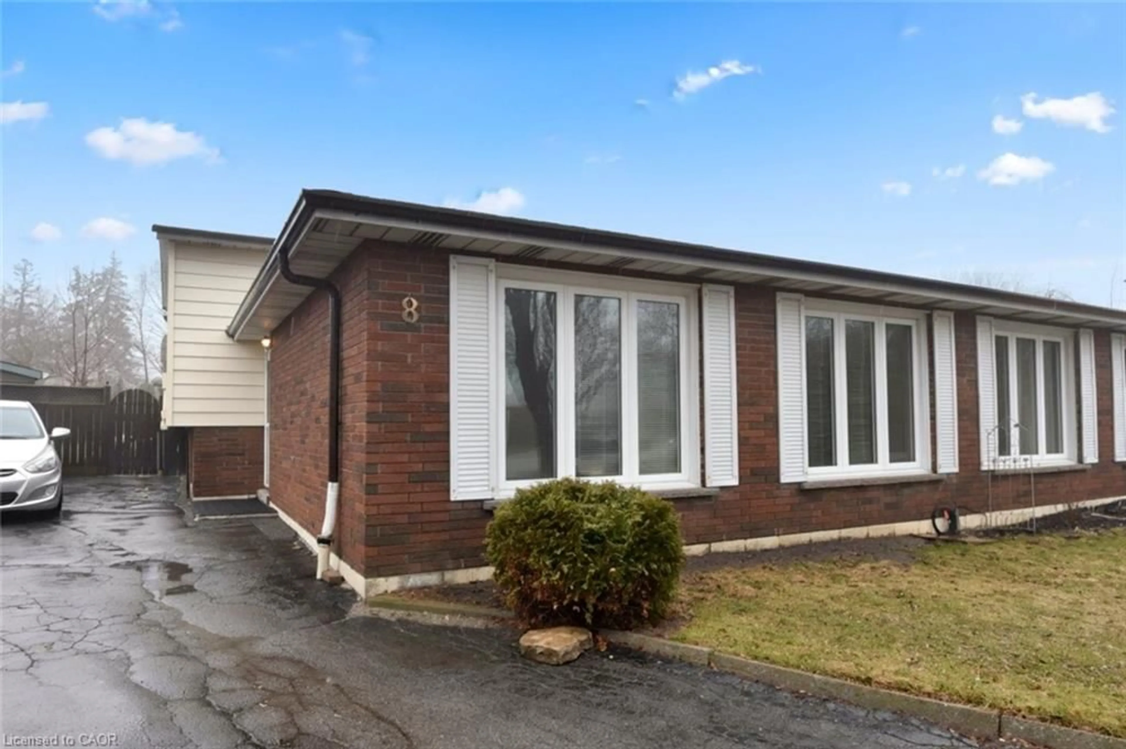 Home with brick exterior material, street for 8 Bala Pl, Hamilton Ontario L9C 4Y5