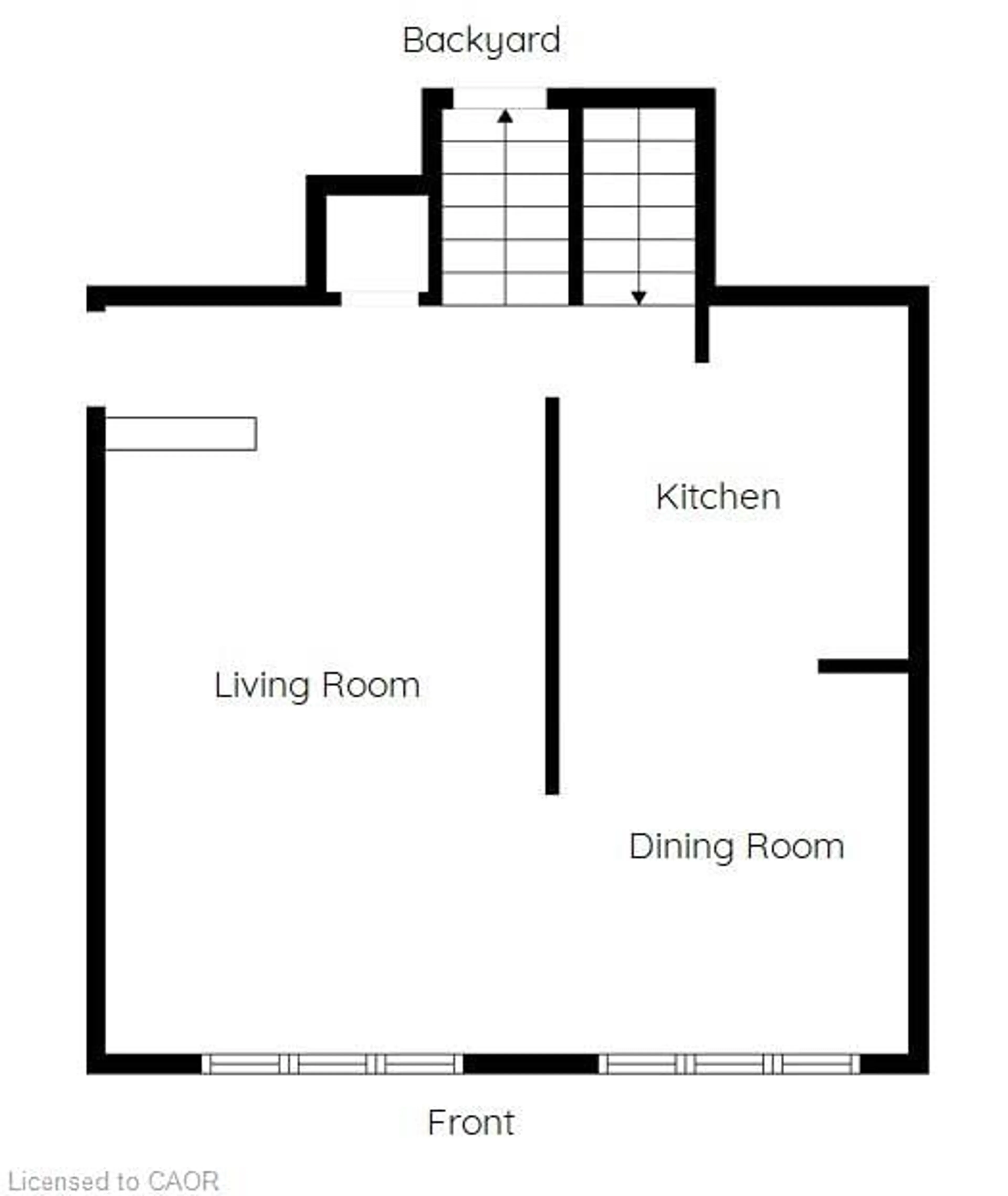 Floor plan for 8 Bala Pl, Hamilton Ontario L9C 4Y5