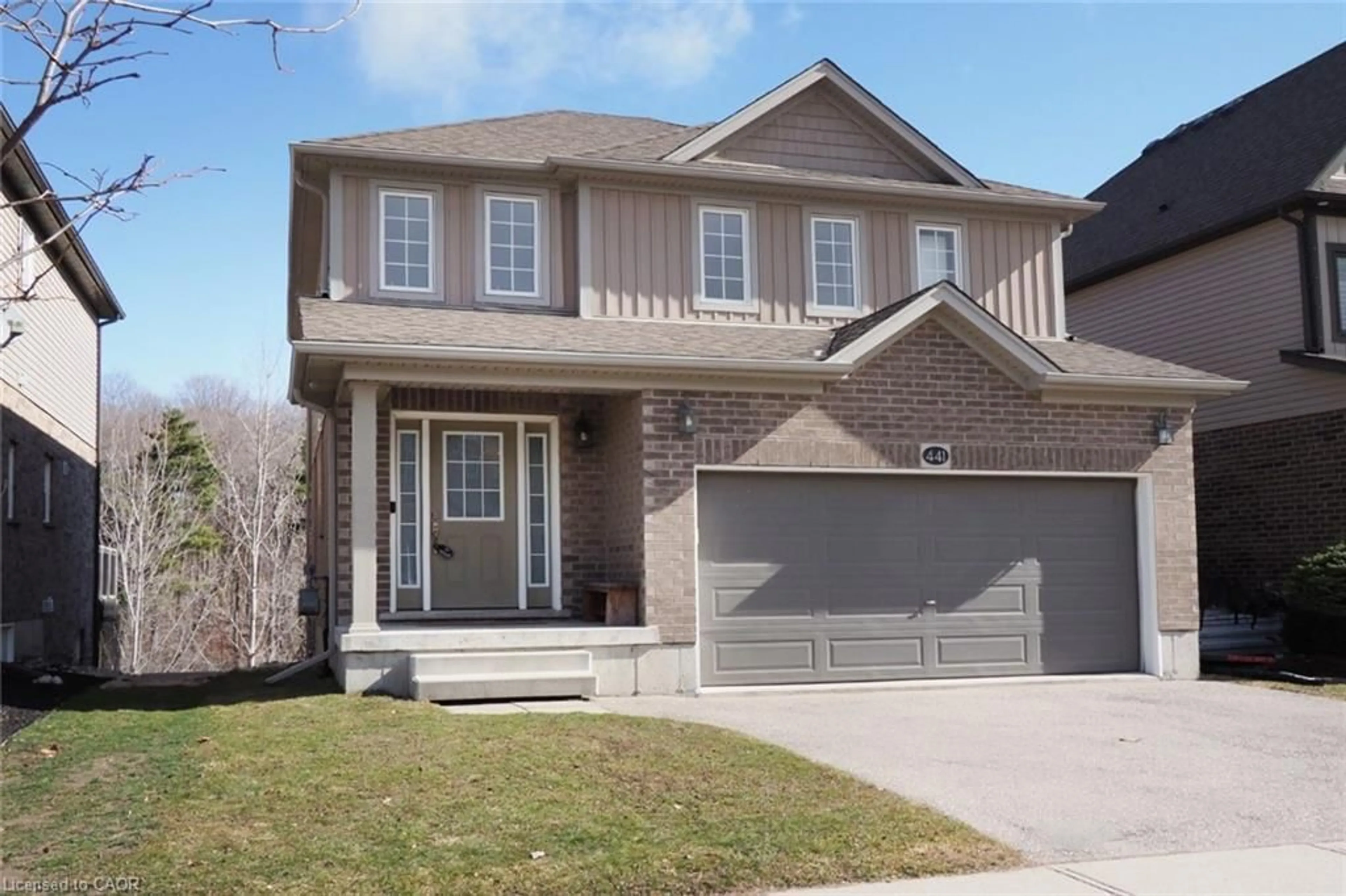 Home with brick exterior material, street for 441 Woodbine Ave, Kitchener Ontario N2R 0A6