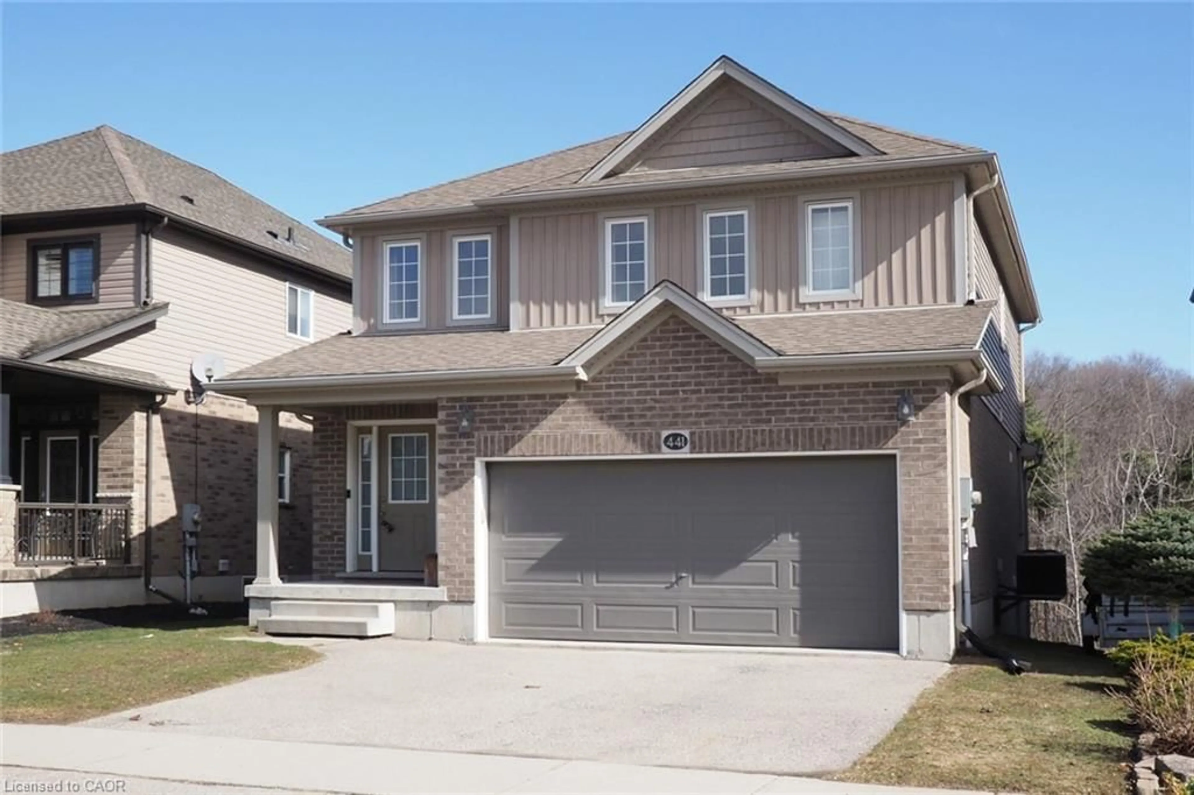 Home with brick exterior material, street for 441 Woodbine Ave, Kitchener Ontario N2R 0A6