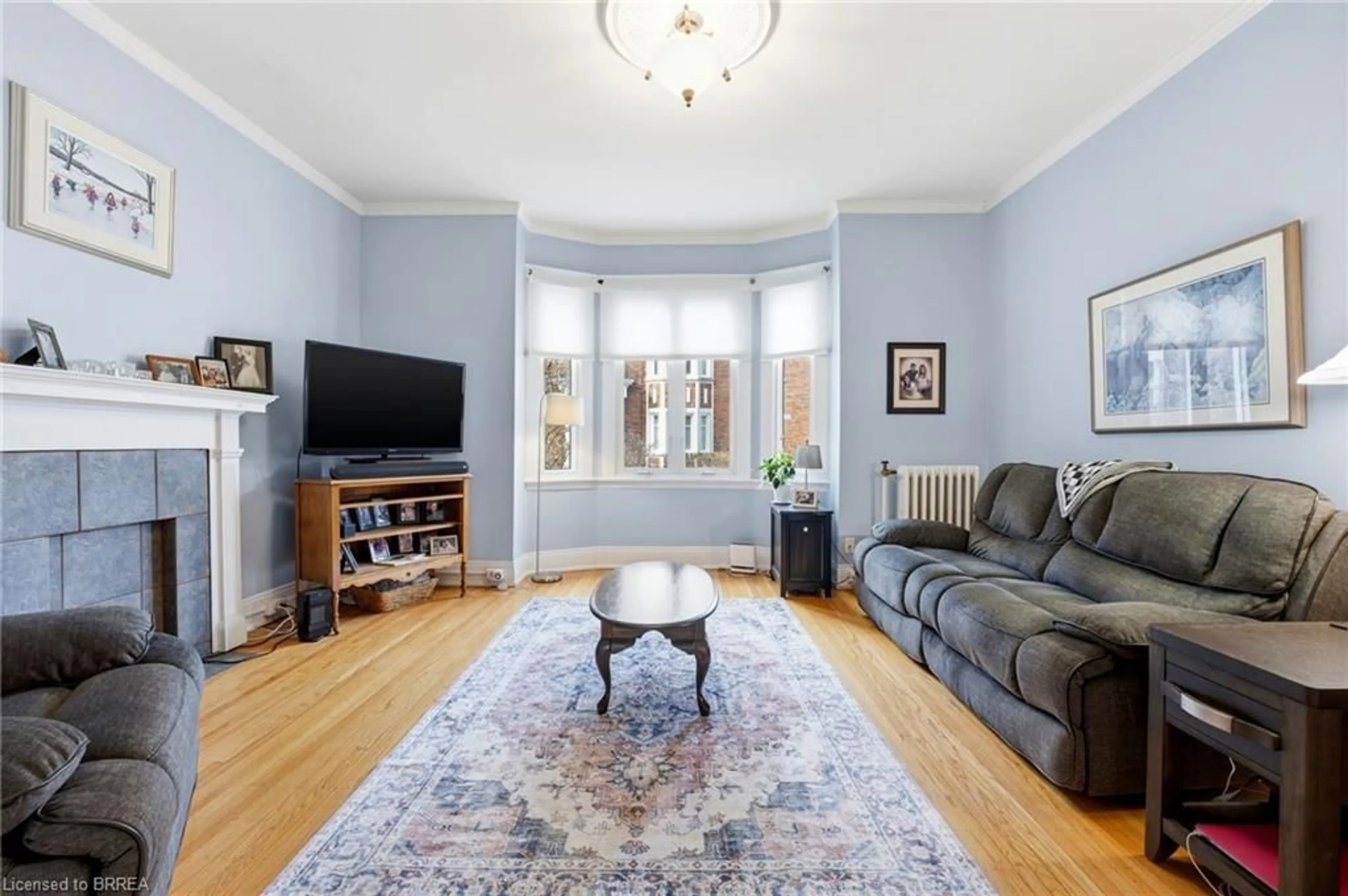 Living room with furniture, unknown for 54 Dufferin Ave #1, Brantford Ontario N3T 4P5