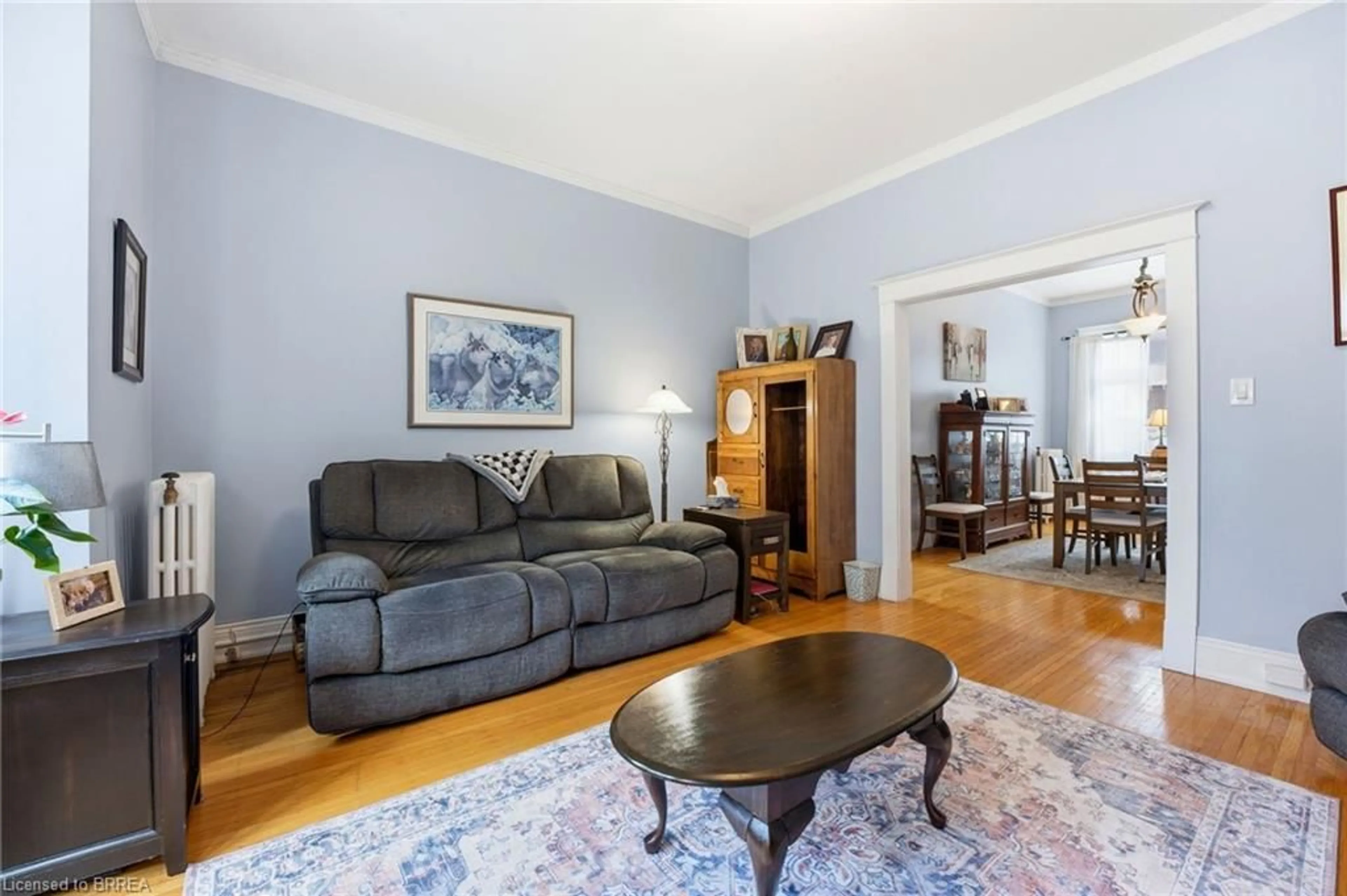 Living room with furniture, unknown for 54 Dufferin Ave #1, Brantford Ontario N3T 4P5