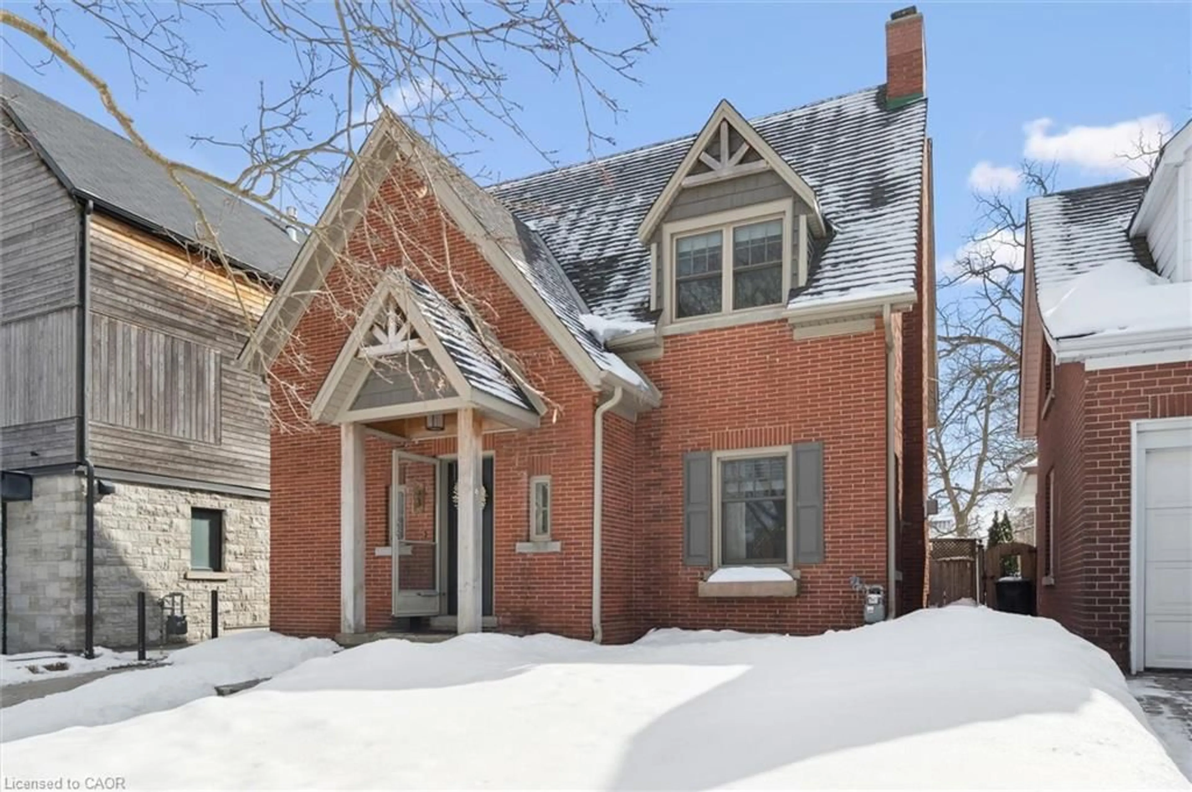 Home with brick exterior material, street for 63 Claremont Ave, Kitchener Ontario N2M 2P5