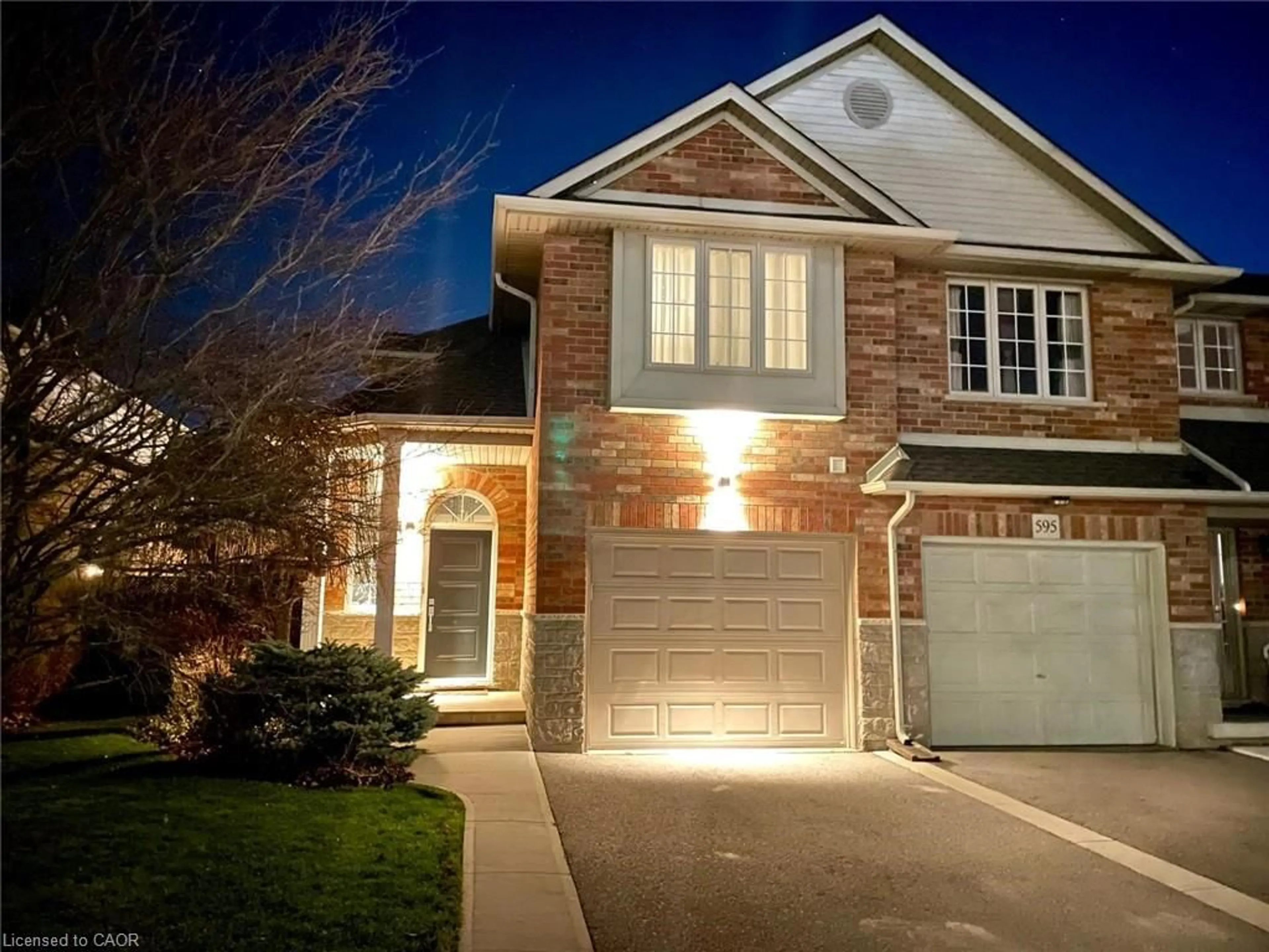 Home with brick exterior material, street for 593 Southridge Dr, Hamilton Ontario L9C 7V8