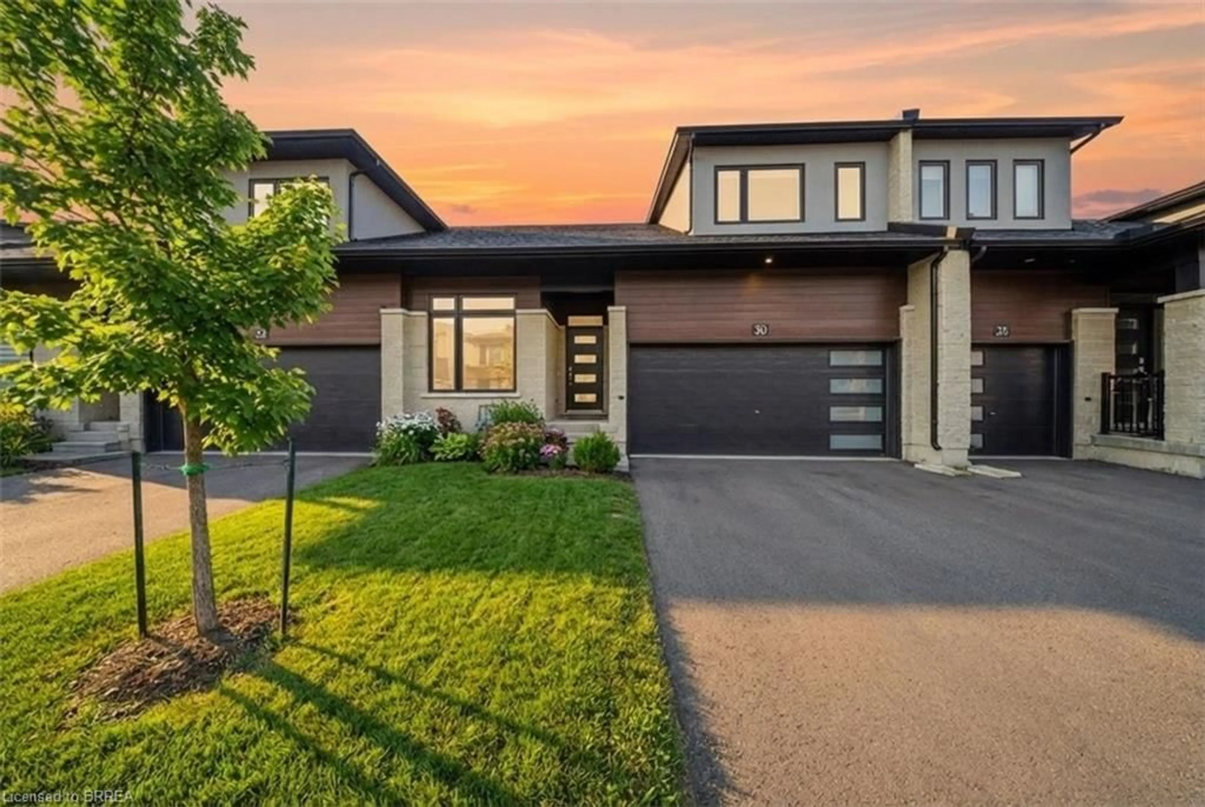 Home with brick exterior material, street for 30 Bensley Lane, Hamilton Ontario L9C 0E7