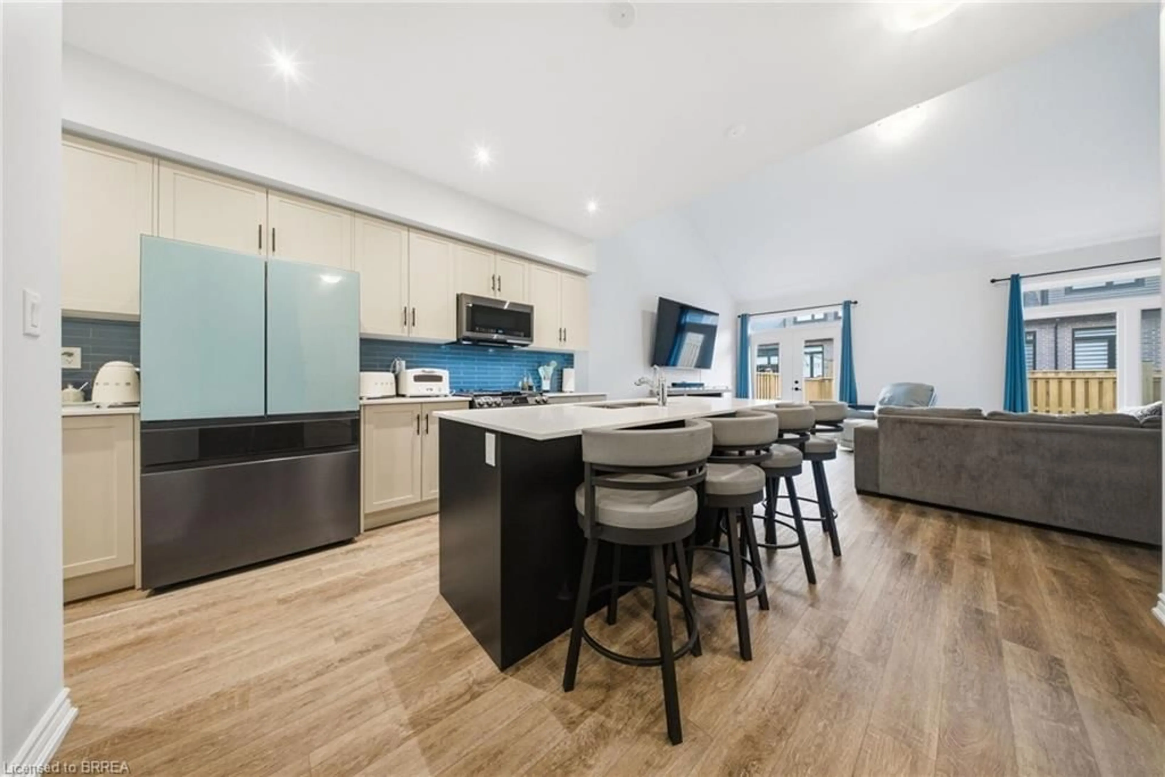 Open concept kitchen, unknown for 30 Bensley Lane, Hamilton Ontario L9C 0E7