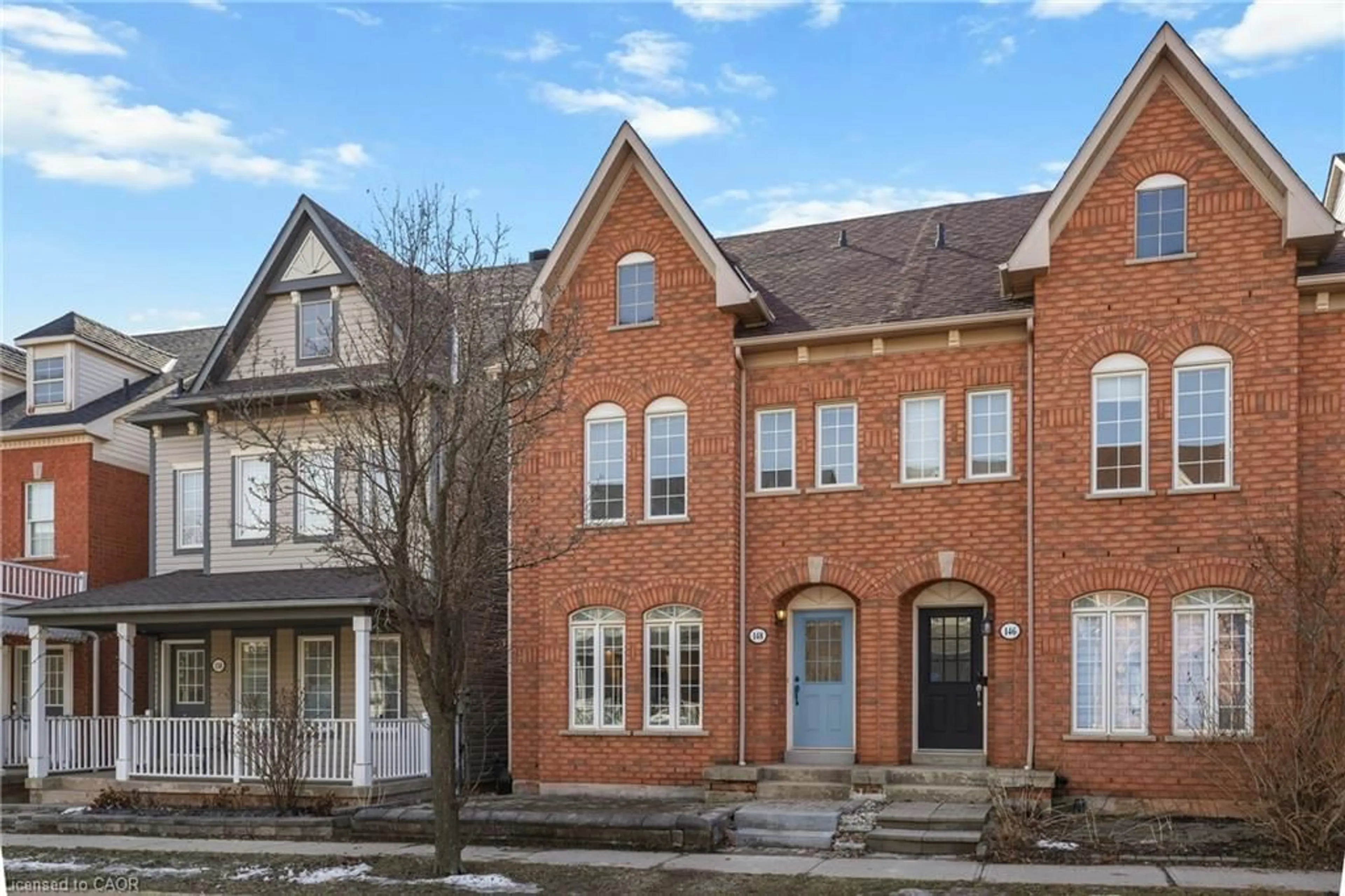 Home with brick exterior material, street for 148 Littlewood Dr, Oakville Ontario L6H 6T7