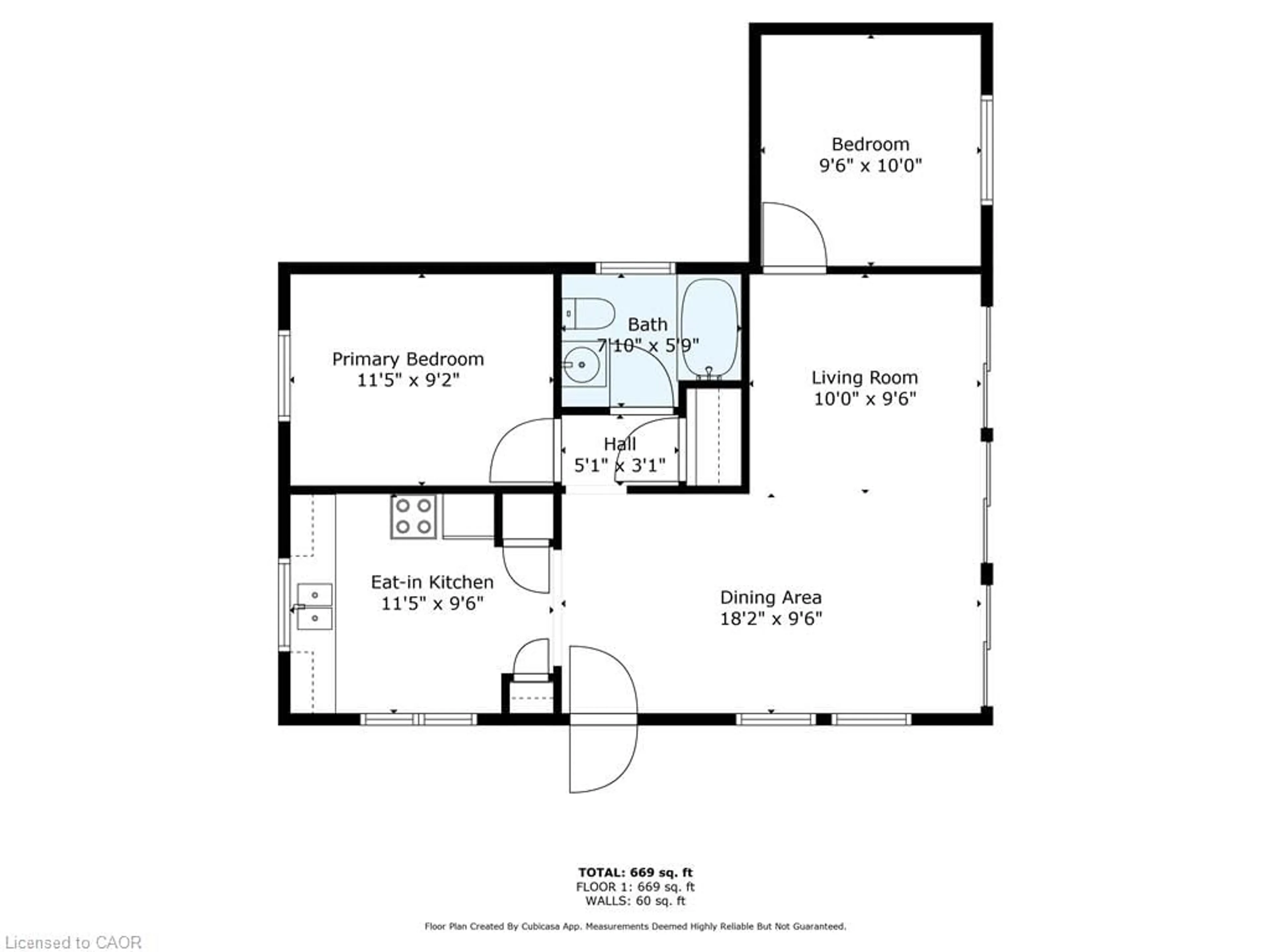 Floor plan for 23 Rogers Ave, Long Point Ontario N0E 1M0