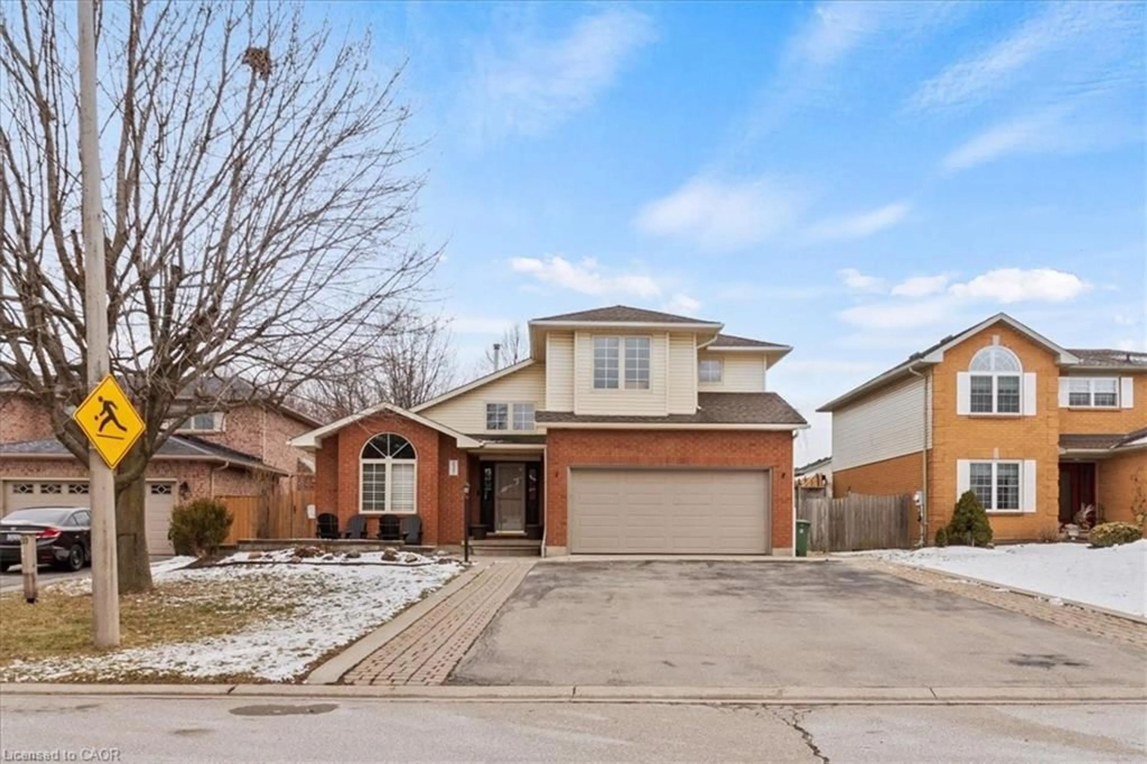 Home with brick exterior material, street for 237 Homebrook Dr, Mount Hope Ontario L0R 1W0