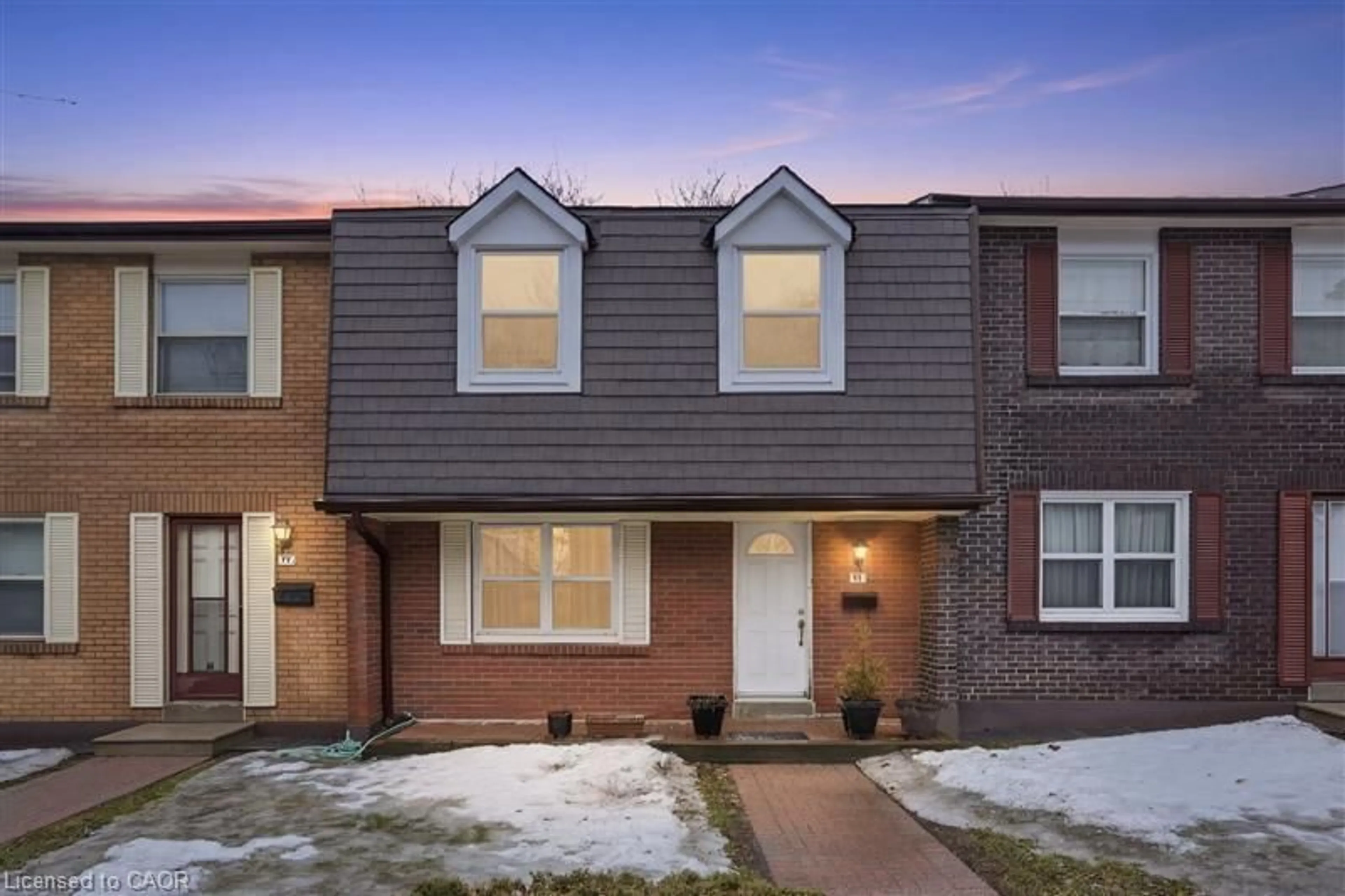 Home with brick exterior material, street for 25 Brimwood Blvd #92, Toronto Ontario M1V 1E2