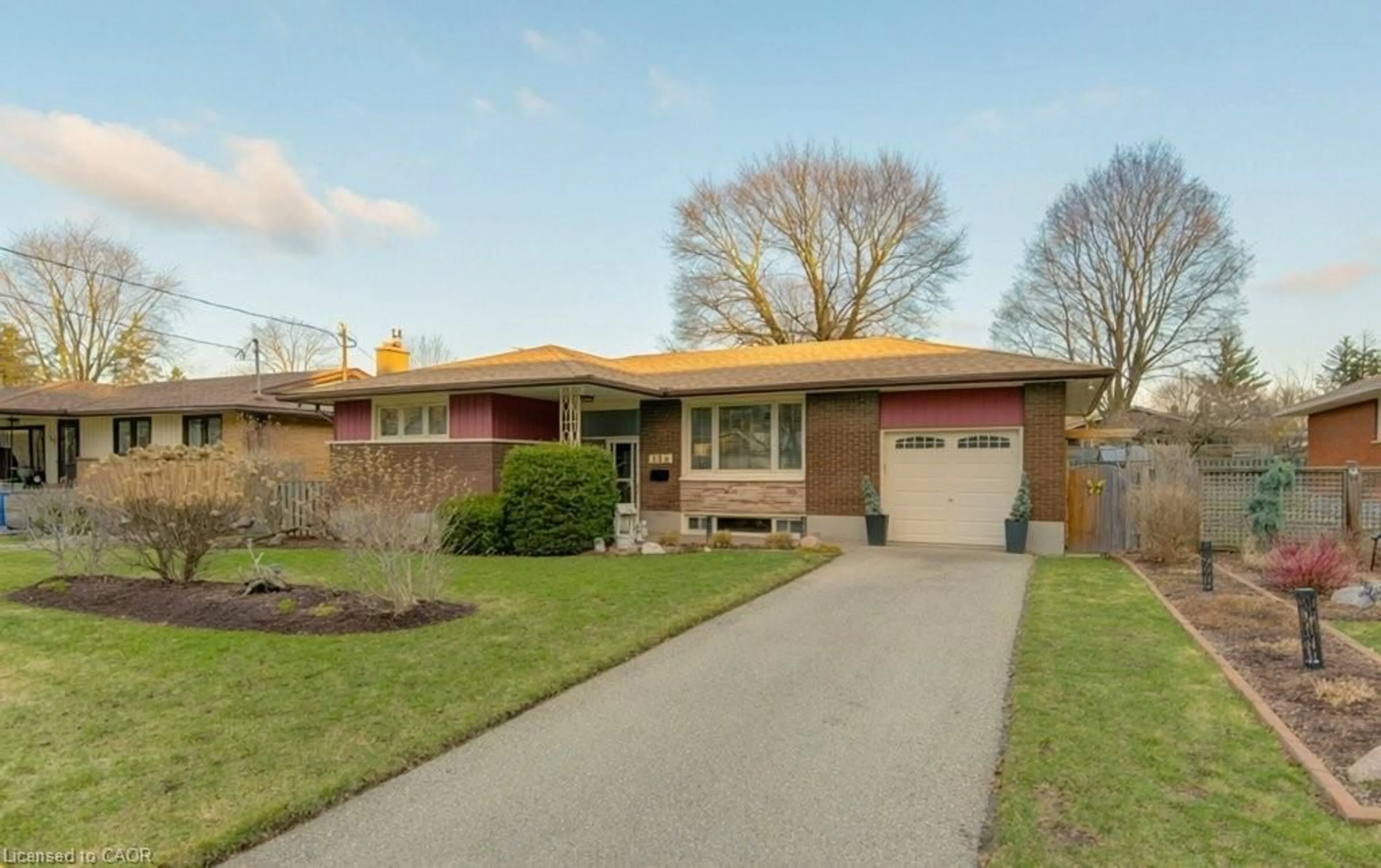 Home with brick exterior material, street for 104 Burbank Rd, Kitchener Ontario N2B 1E2