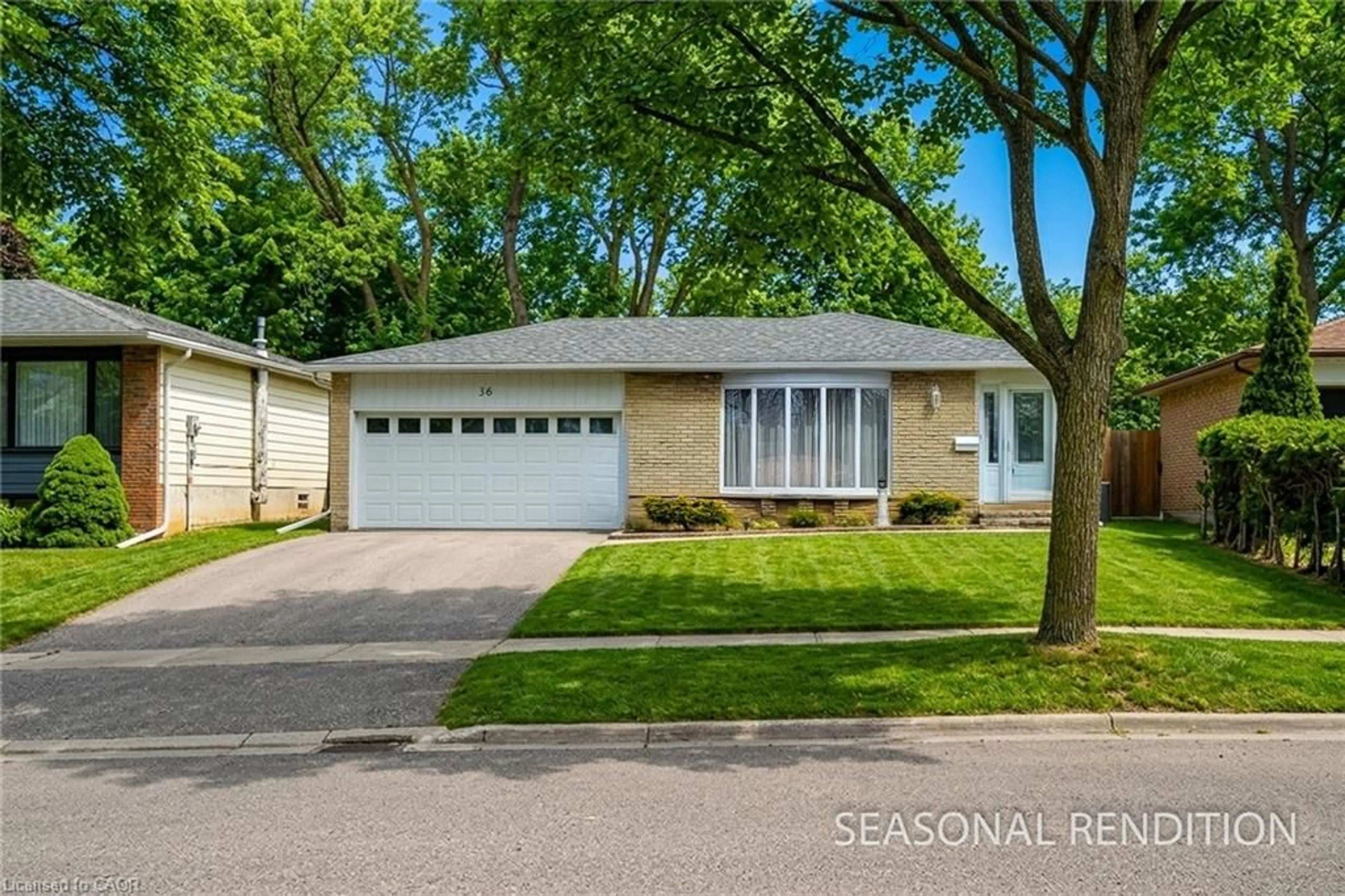 Home with brick exterior material, street for 36 Hillcrest Ave, Brantford Ontario N3T 5X8