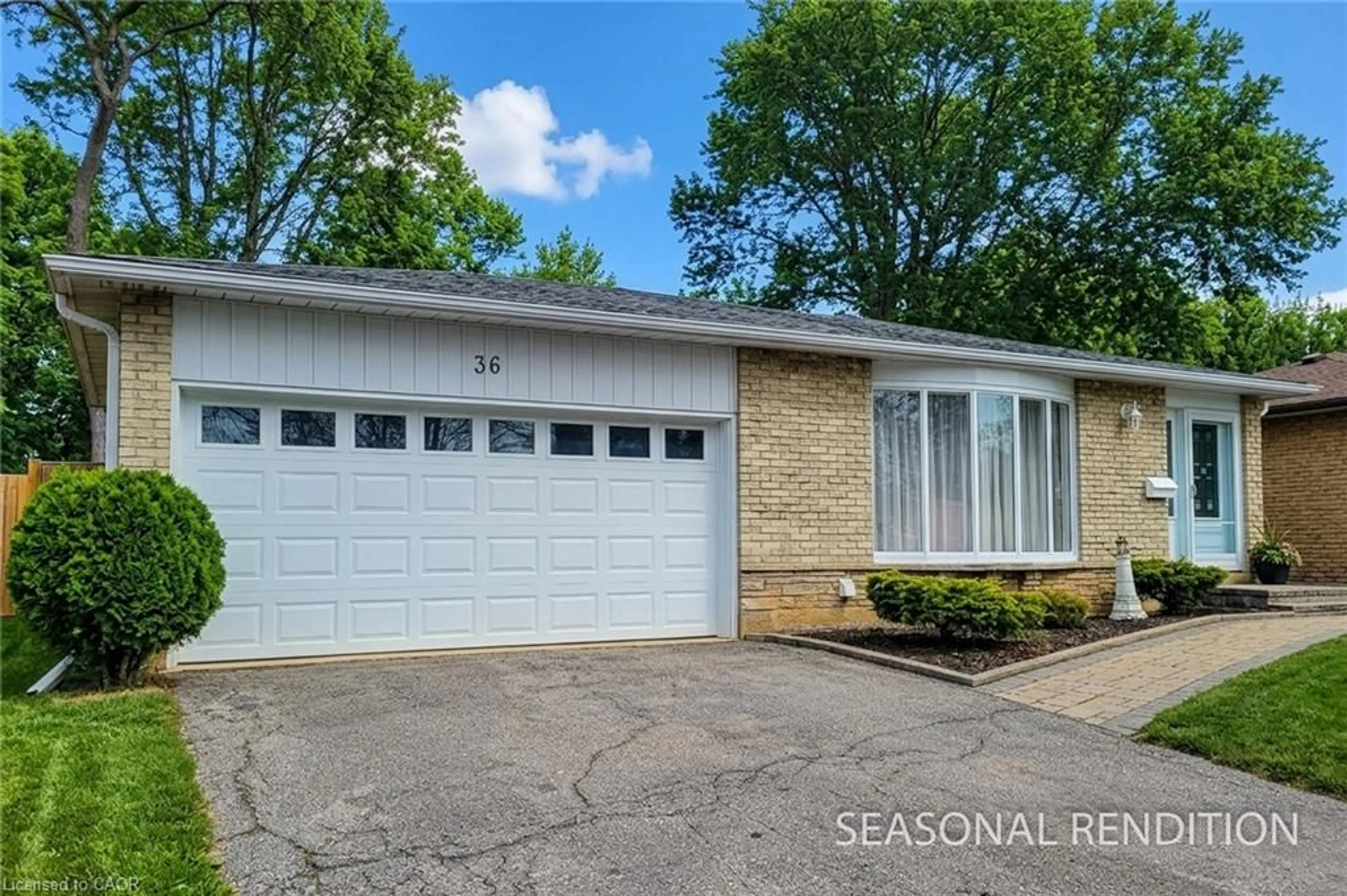 Home with brick exterior material, street for 36 Hillcrest Ave, Brantford Ontario N3T 5X8