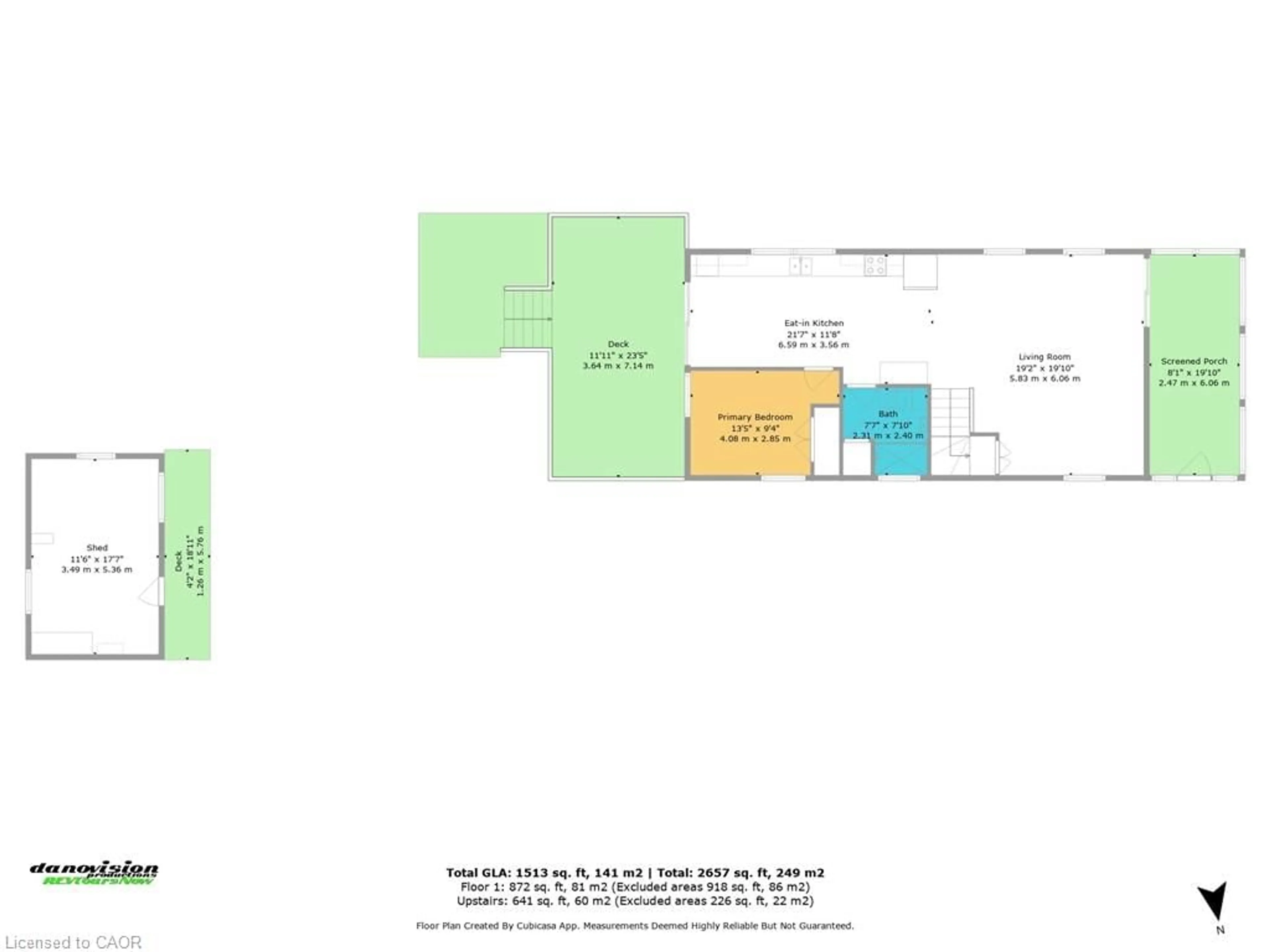 Floor plan for 306 Cedar Dr, Turkey Point Ontario N0E 1T0