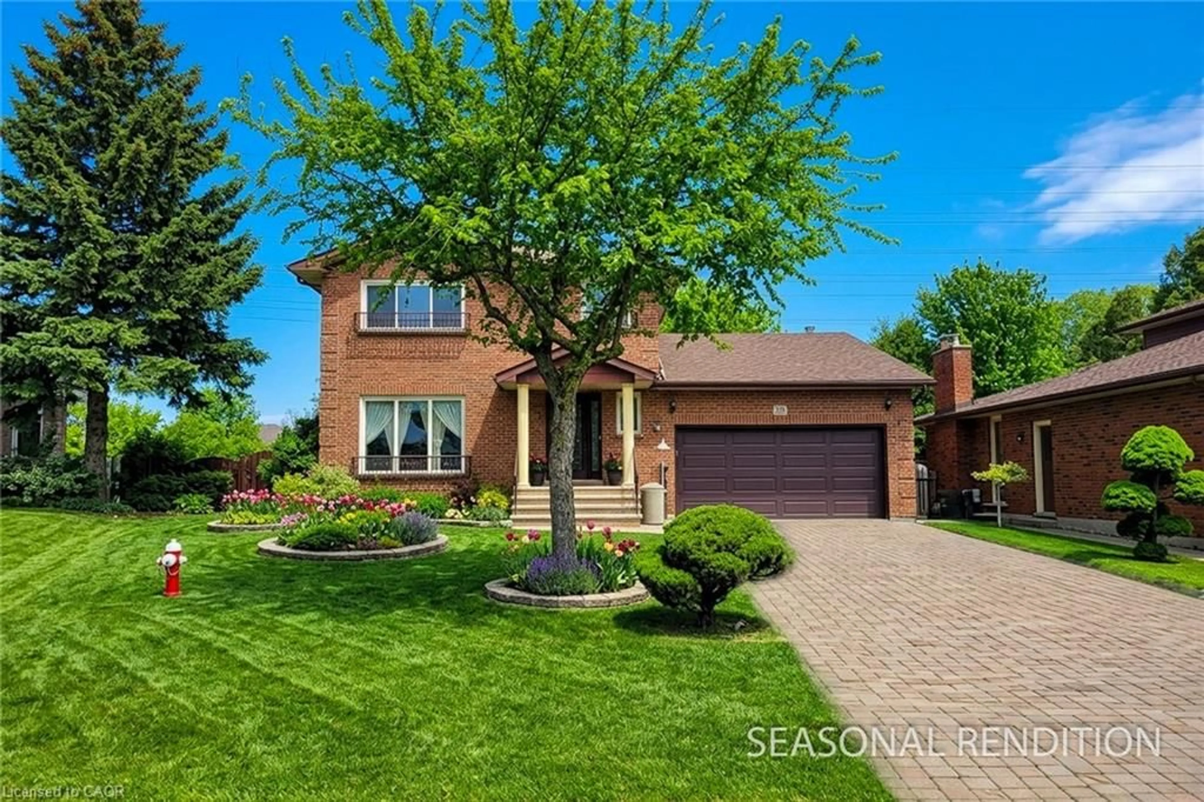 Home with brick exterior material, street for 52 Elena Crt, Hamilton Ontario L9C 7P7