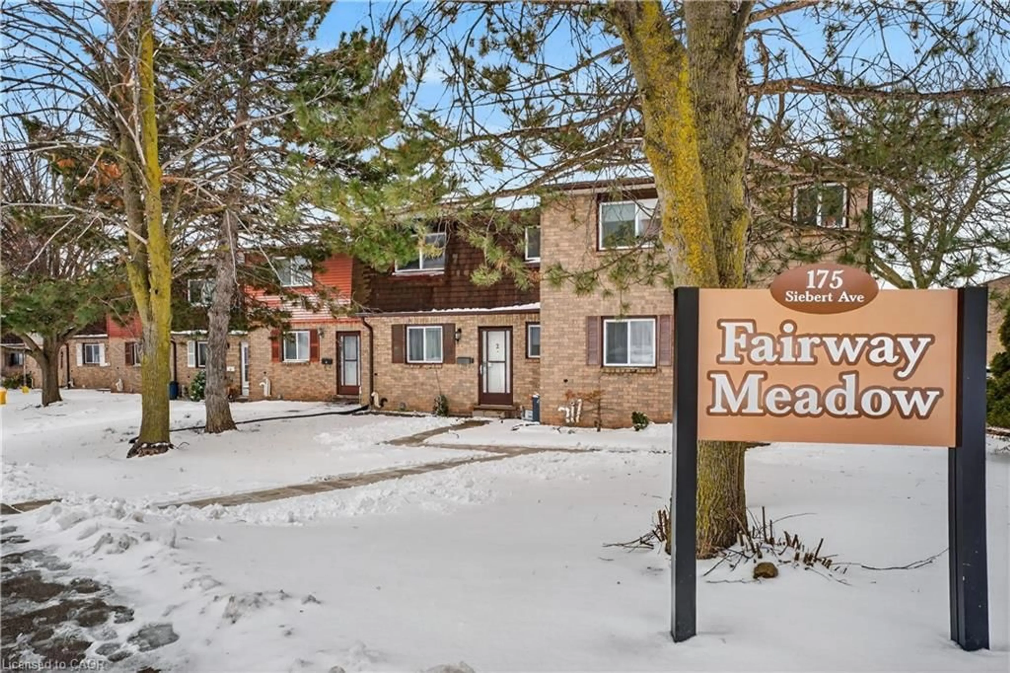 Patio, street for 175 Siebert Ave #2, Kitchener Ontario N2C 2M1