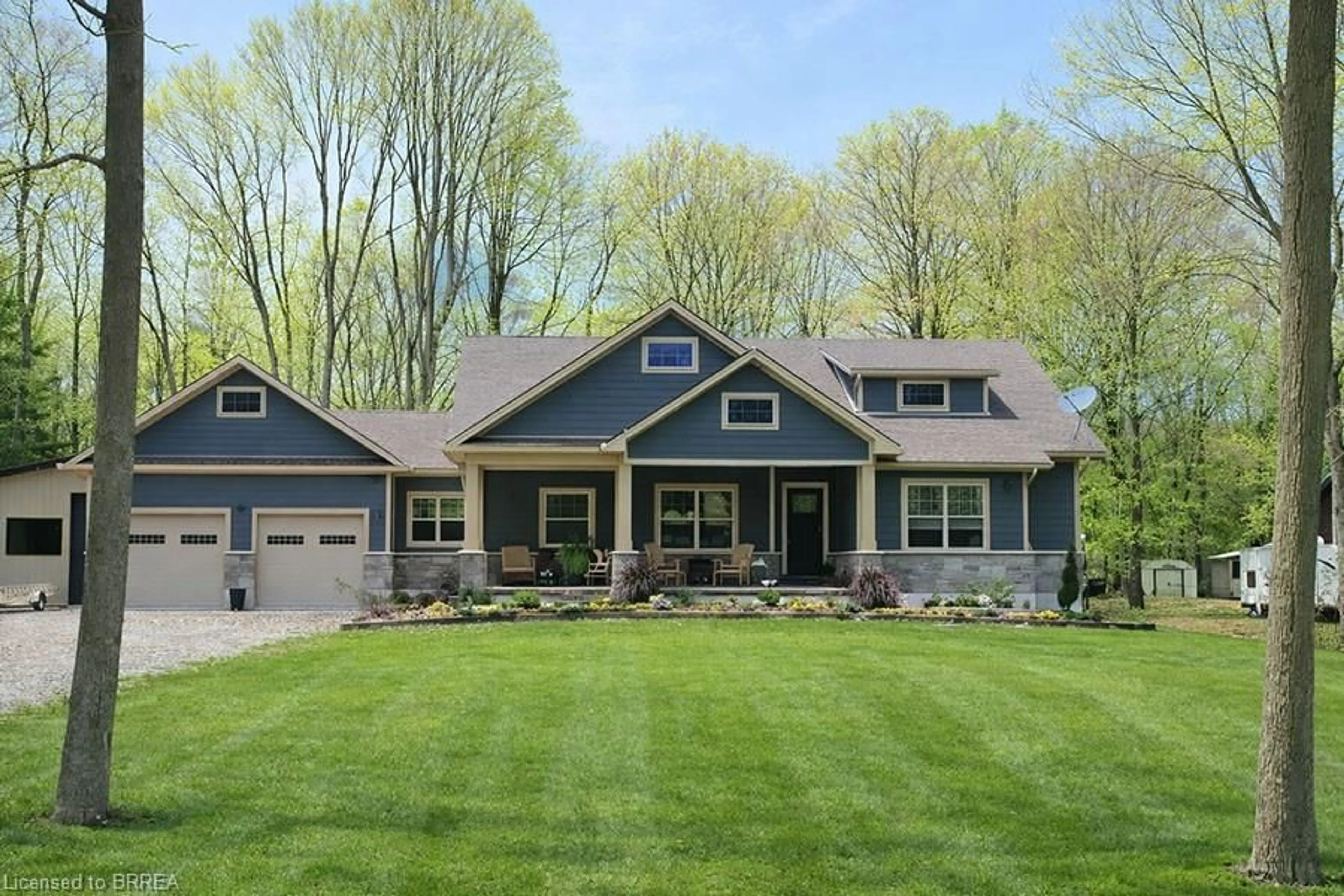 Home with vinyl exterior material, street for 1201 Middleton-North Walsingham Tline, Delhi Ontario N4B 2W4