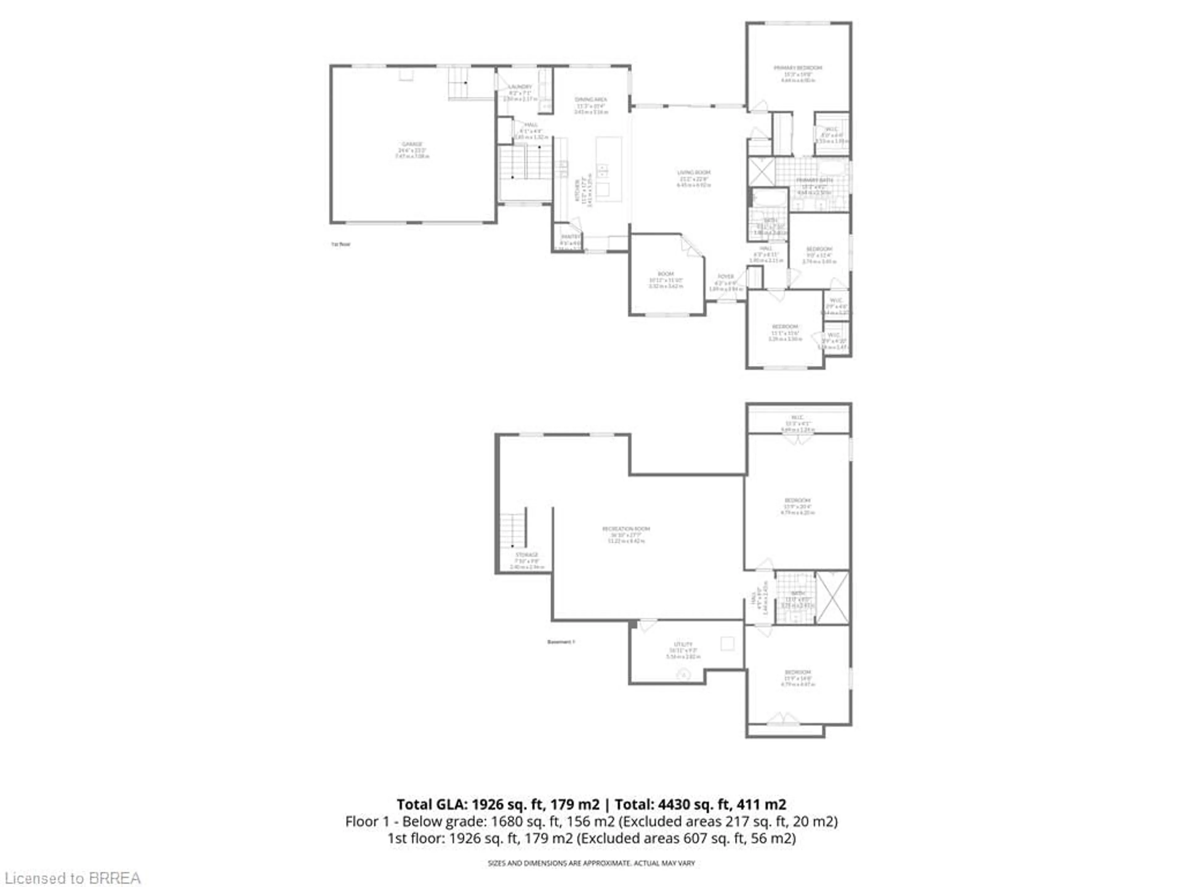 Floor plan for 1201 Middleton-North Walsingham Tline, Delhi Ontario N4B 2W4