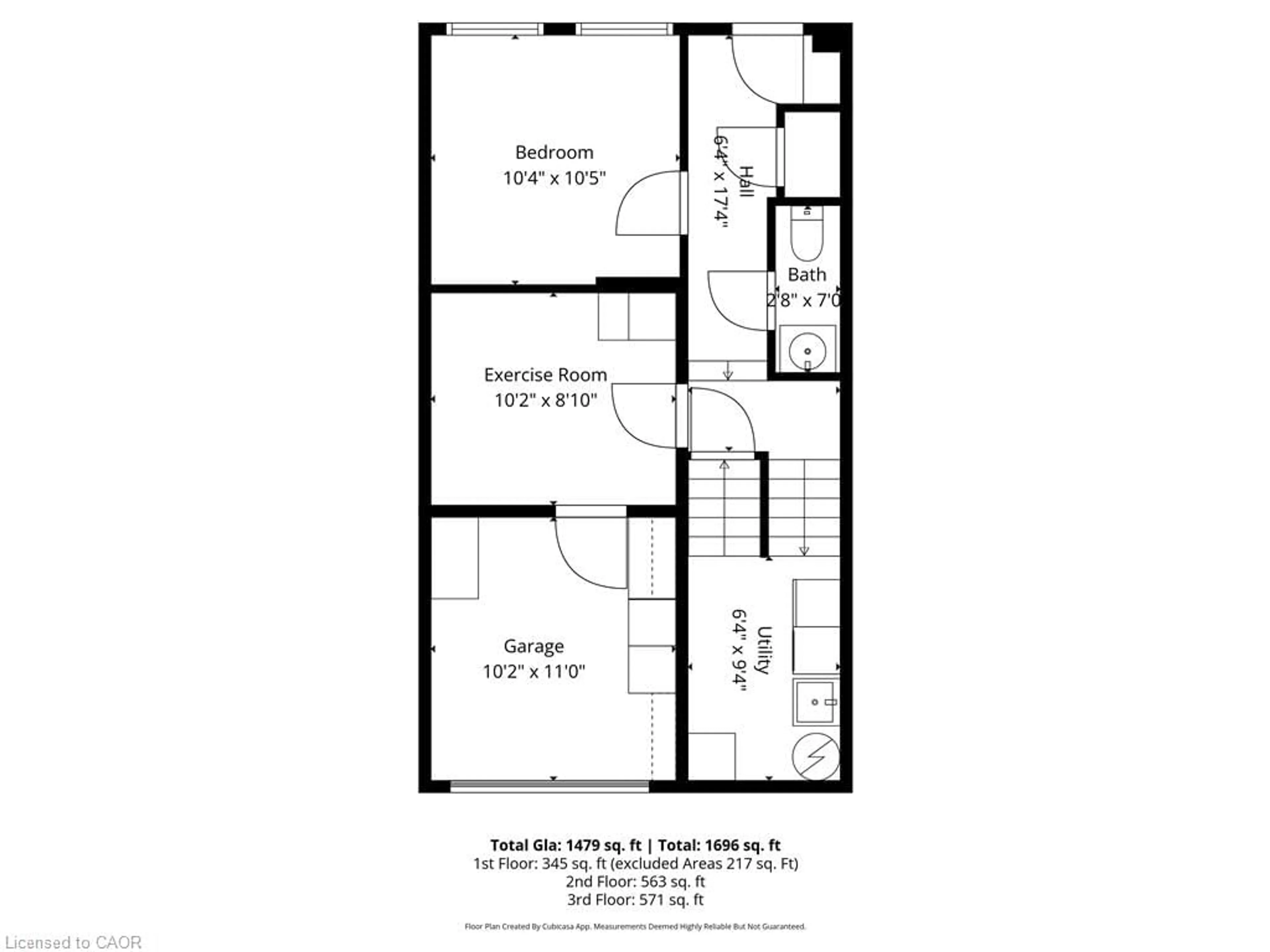 Floor plan for 17 Melanie Cres #17, Waterdown Ontario L0R 2H0