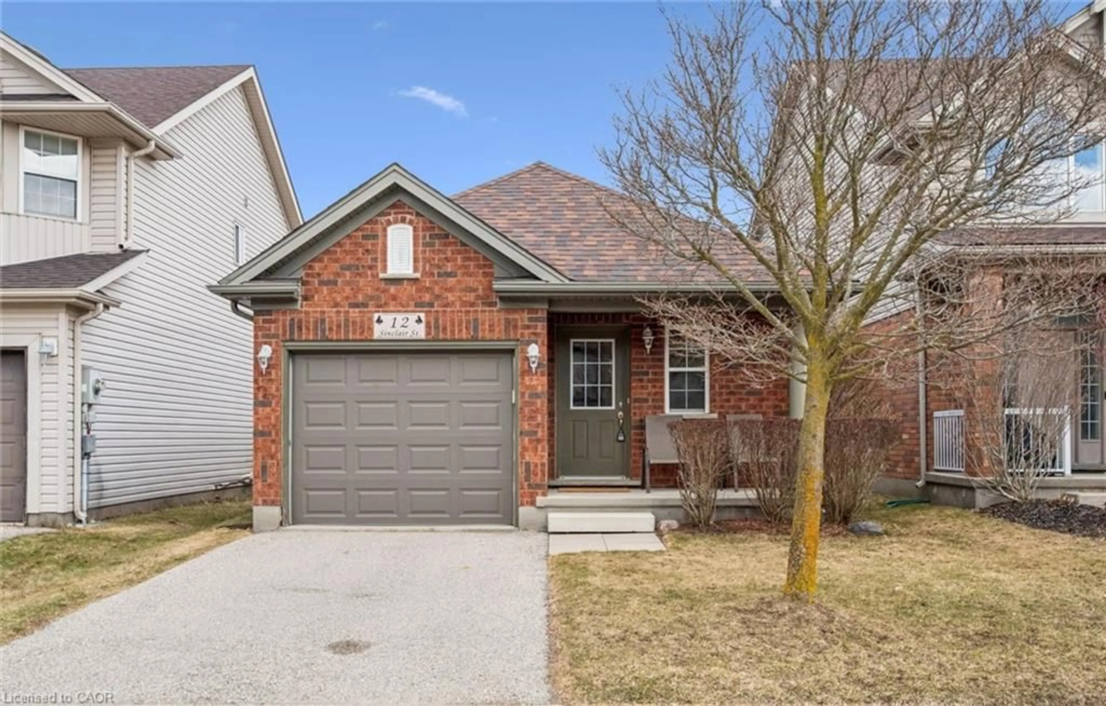 Home with brick exterior material, street for 12 Sinclair St, Guelph Ontario N1L 1R9