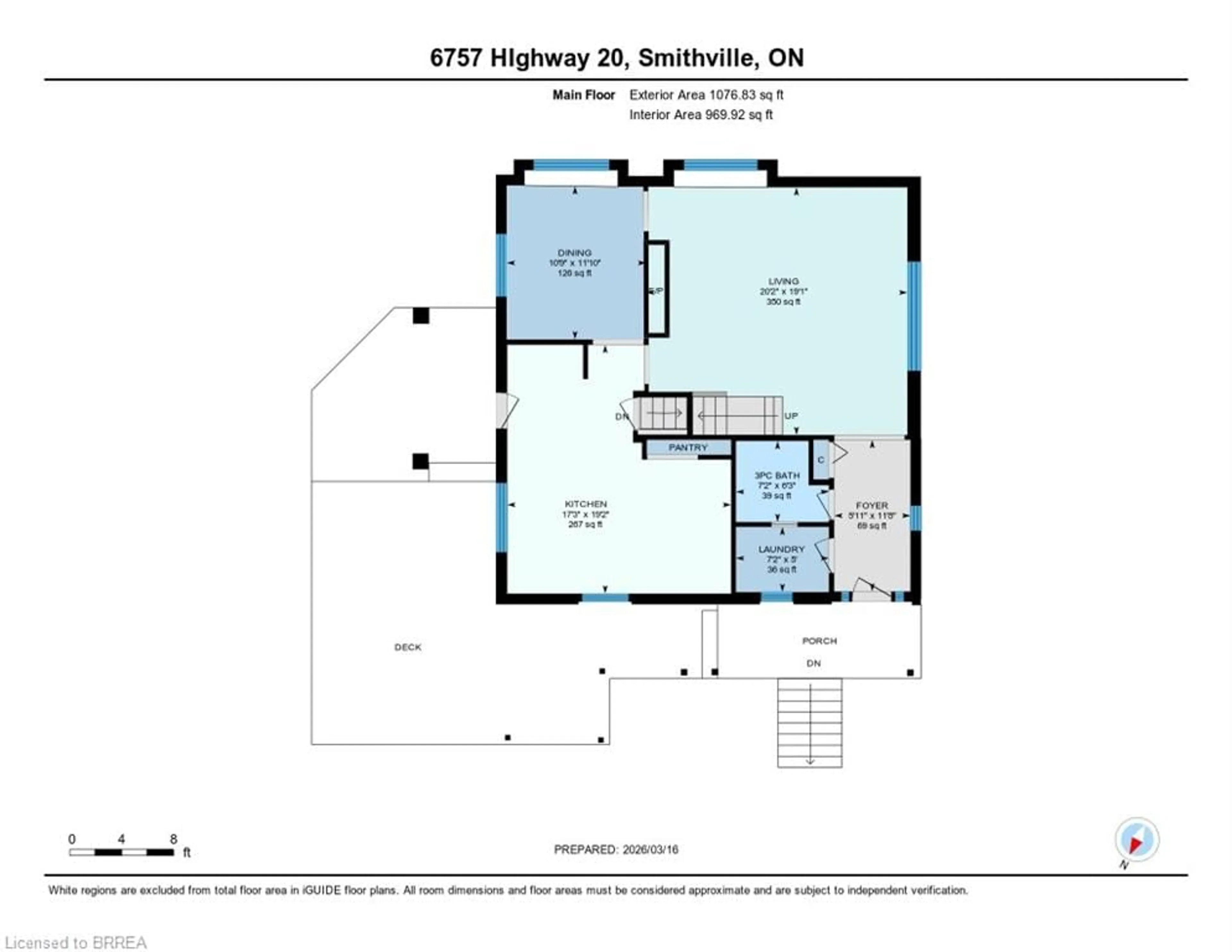 Floor plan for 6757 Regional 20 Rd, West Lincoln Ontario L0R 2A0