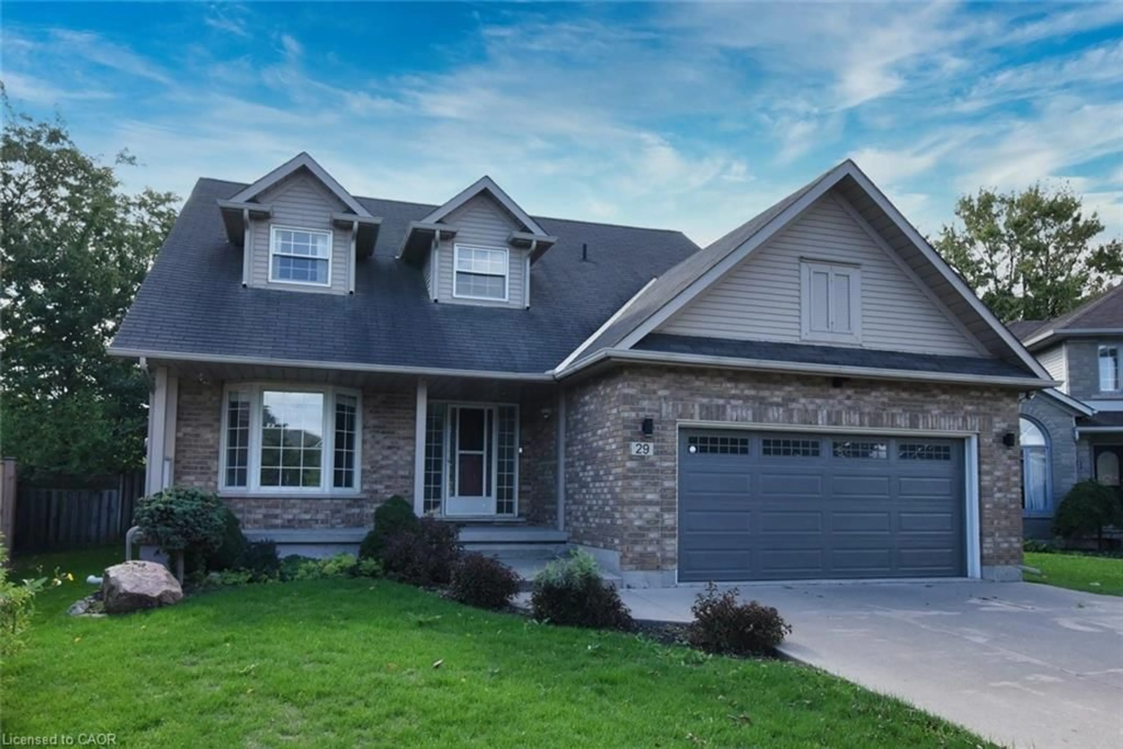 Home with brick exterior material, street for 29 Riviera Ridge, Stoney Creek Ontario L8E 5E6