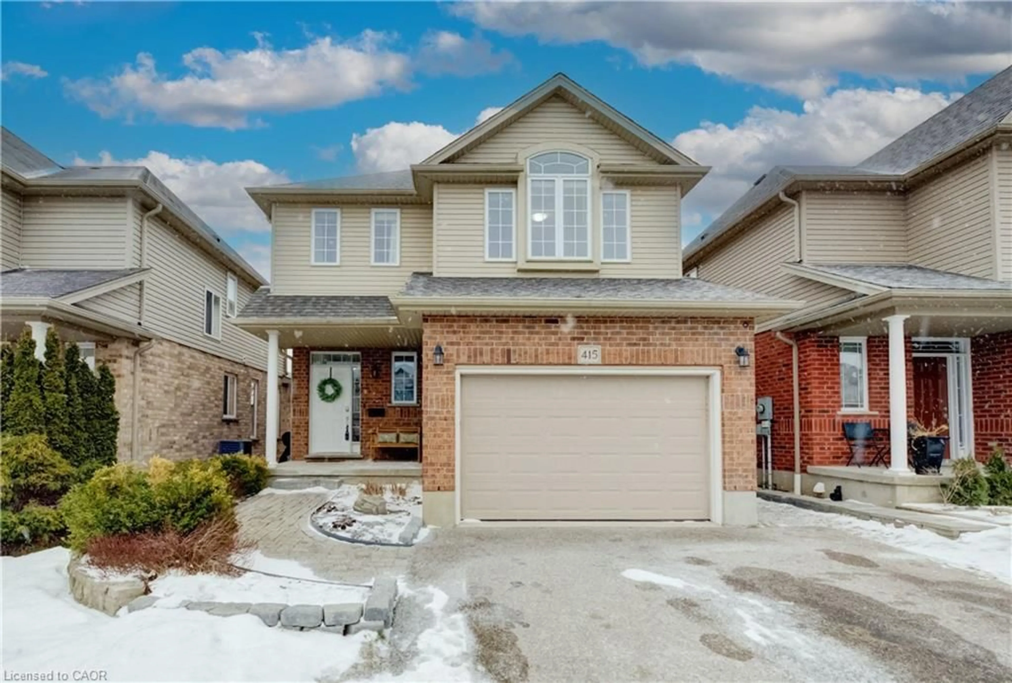 Home with brick exterior material, street for 415 Westcroft Dr, Waterloo Ontario N2T 2Z9