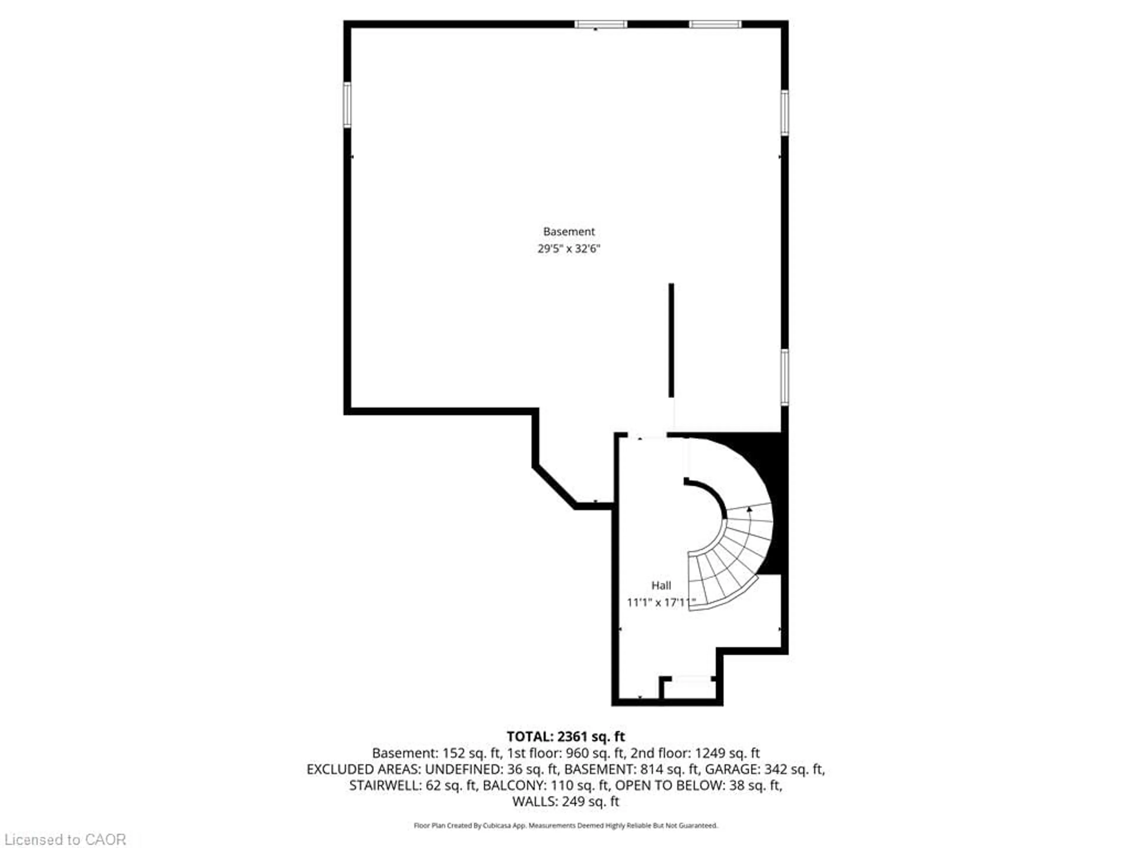Floor plan for 4025 Highland Park Dr, Beamsville Ontario L3J 0S9