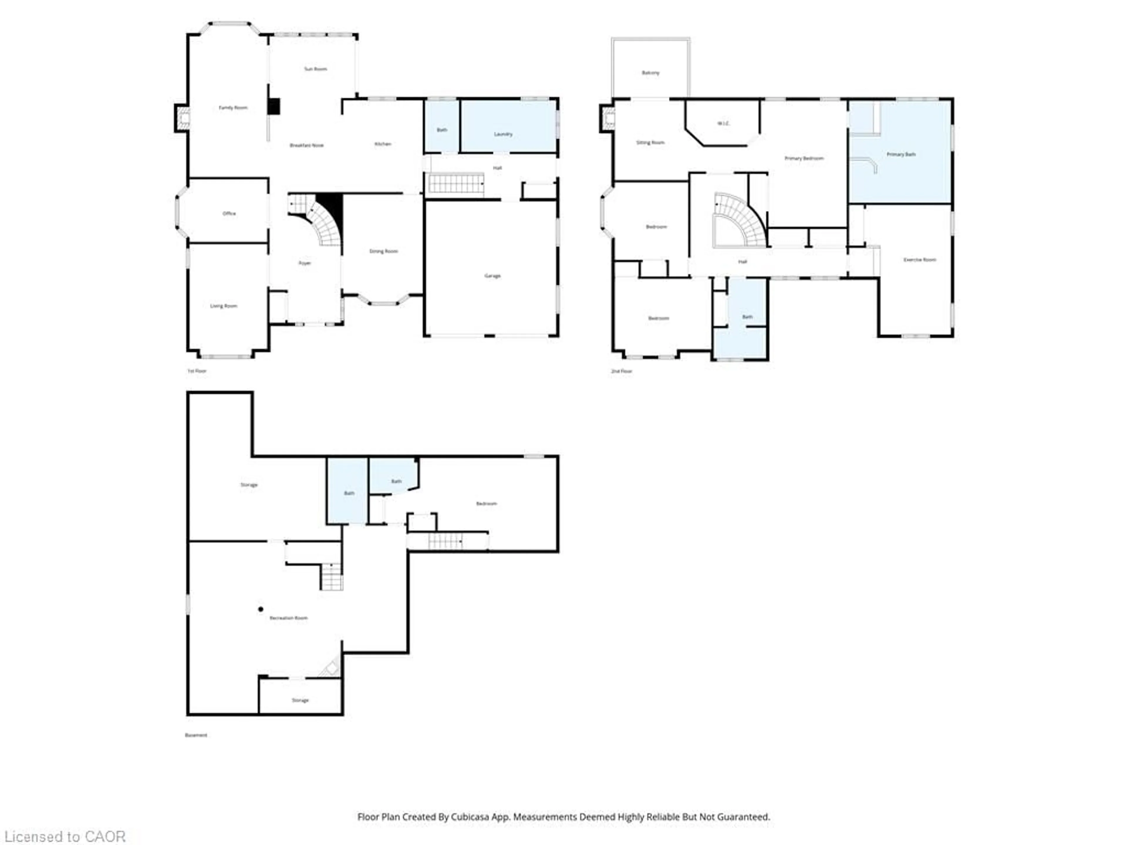 Floor plan for 9 Flanders Dr, Waterdown Ontario L8B 0G6