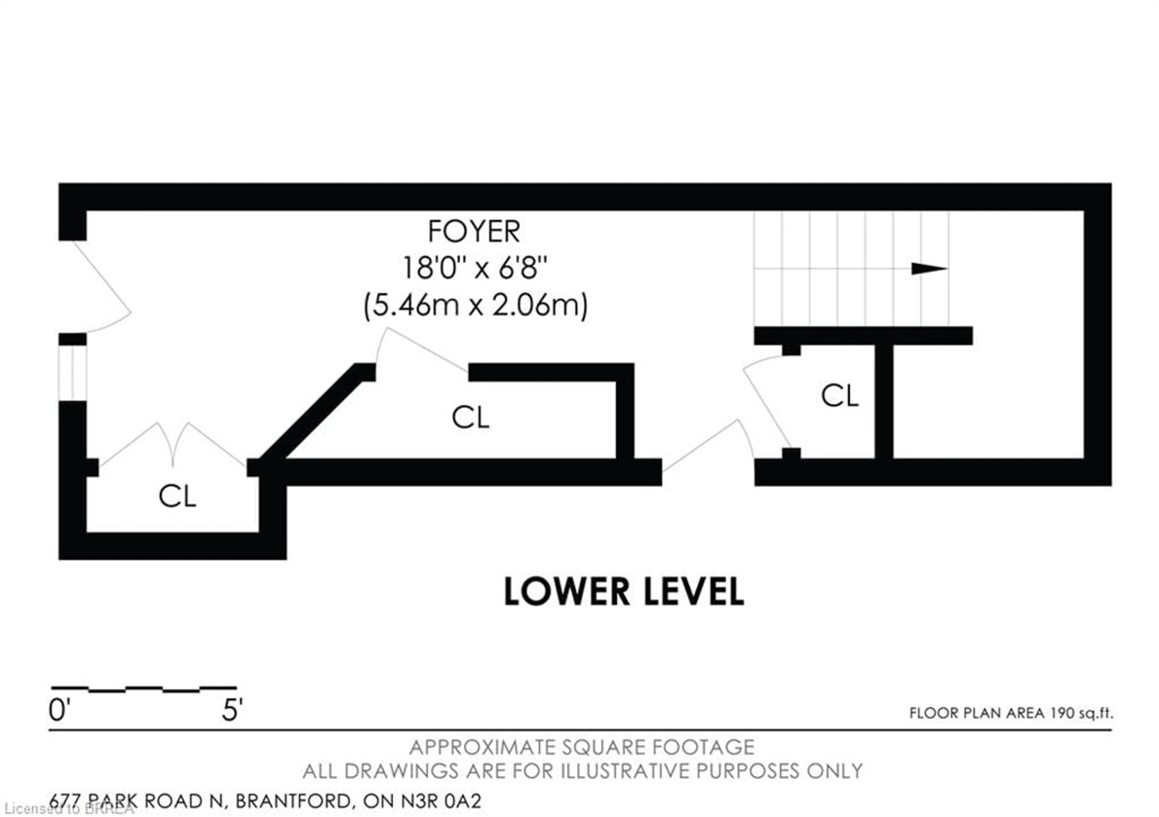 Floor plan for 677 Park Rd #141, Brantford Ontario N3R 0C2