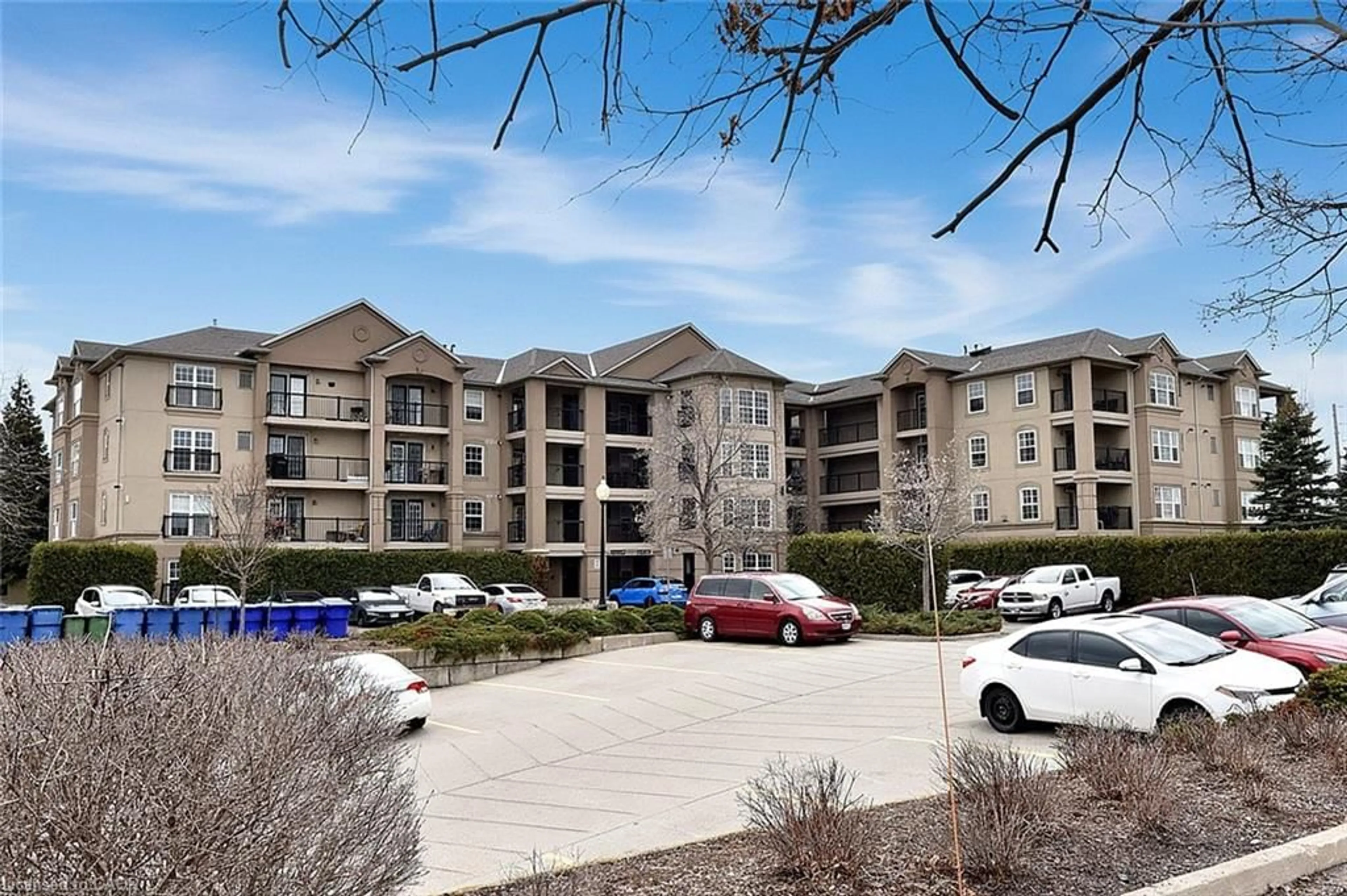 A pic from outside/outdoor area/front of a property/back of a property/a pic from drone, unknown for 2045 Appleby Line #203, Burlington Ontario L7L 7G9