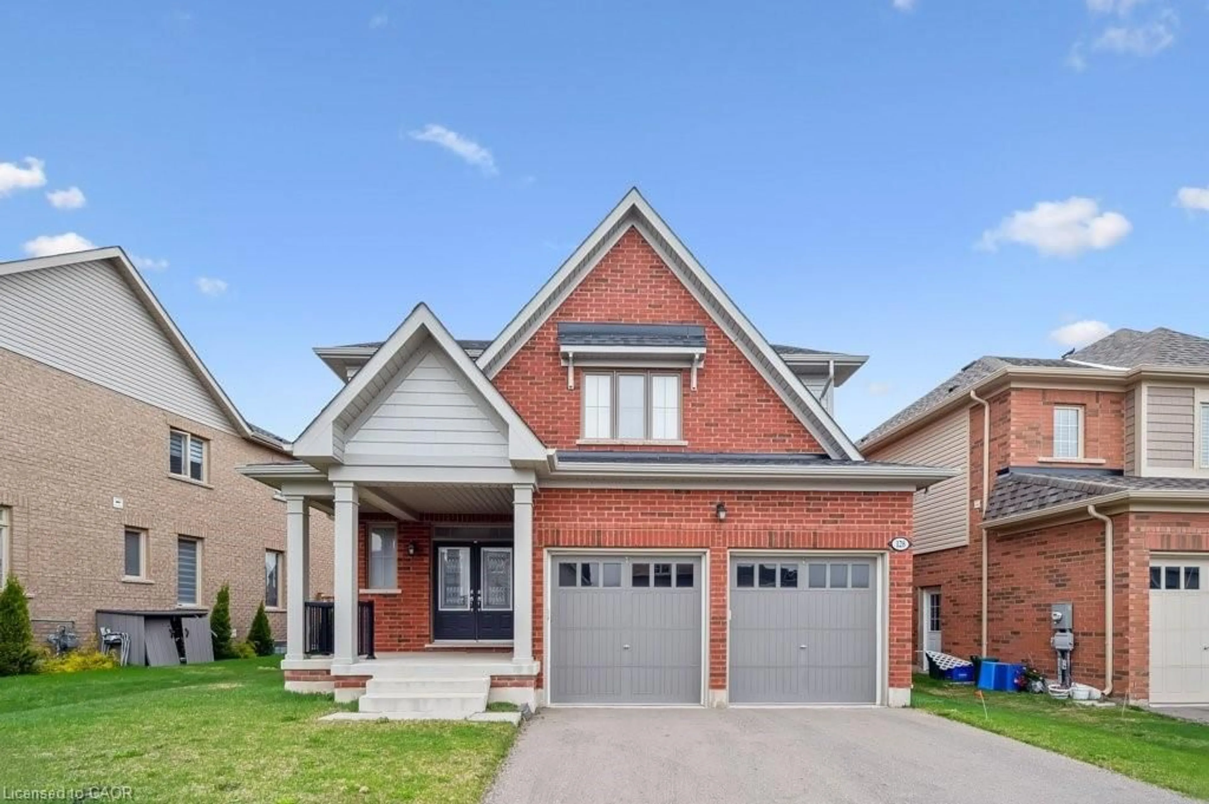 Home with brick exterior material, street for 128 Farley Rd, Fergus Ontario N1M 0H2