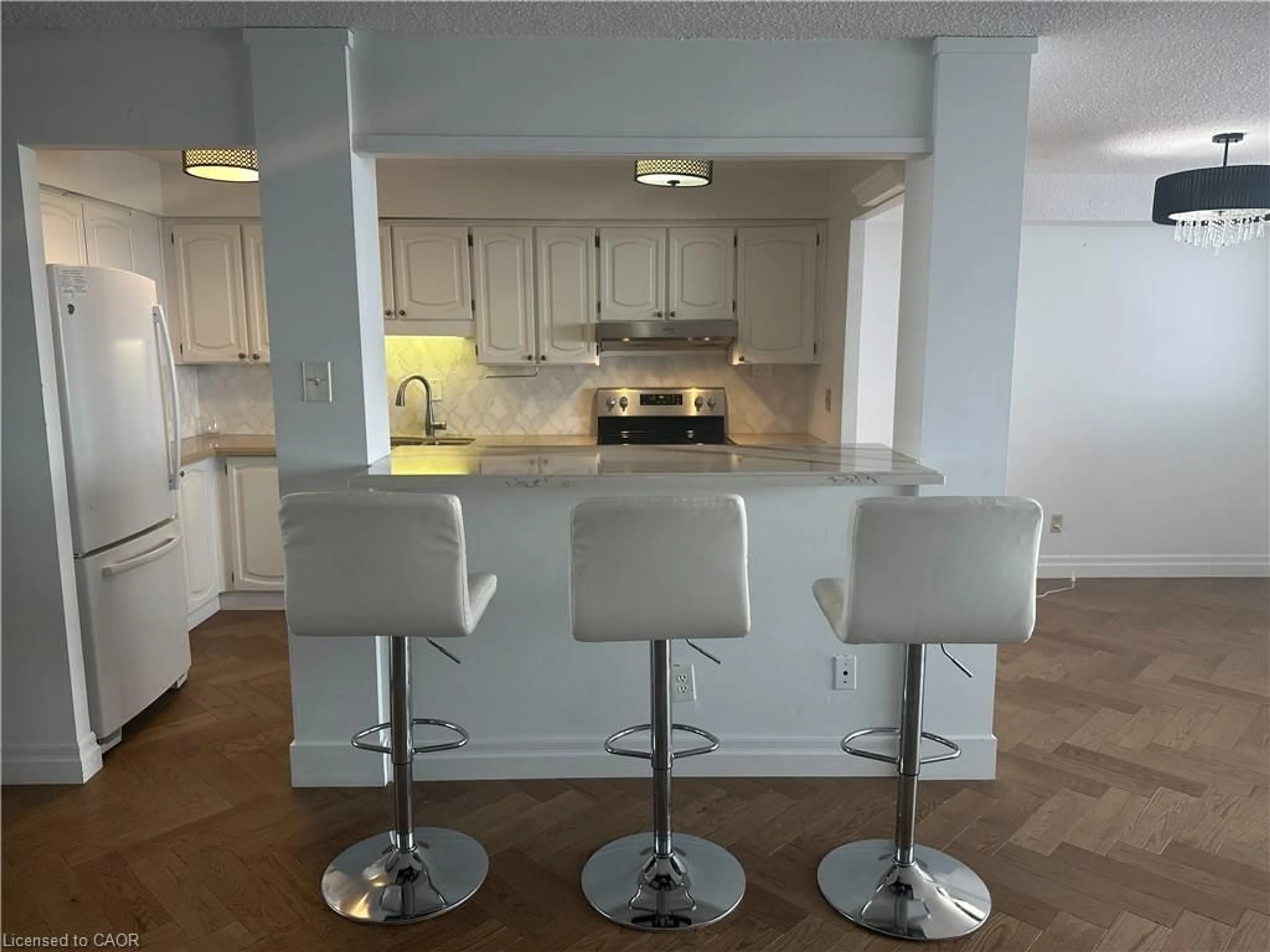 Open concept kitchen, unknown for 375 King St #1907, Waterloo Ontario N2J 4L6