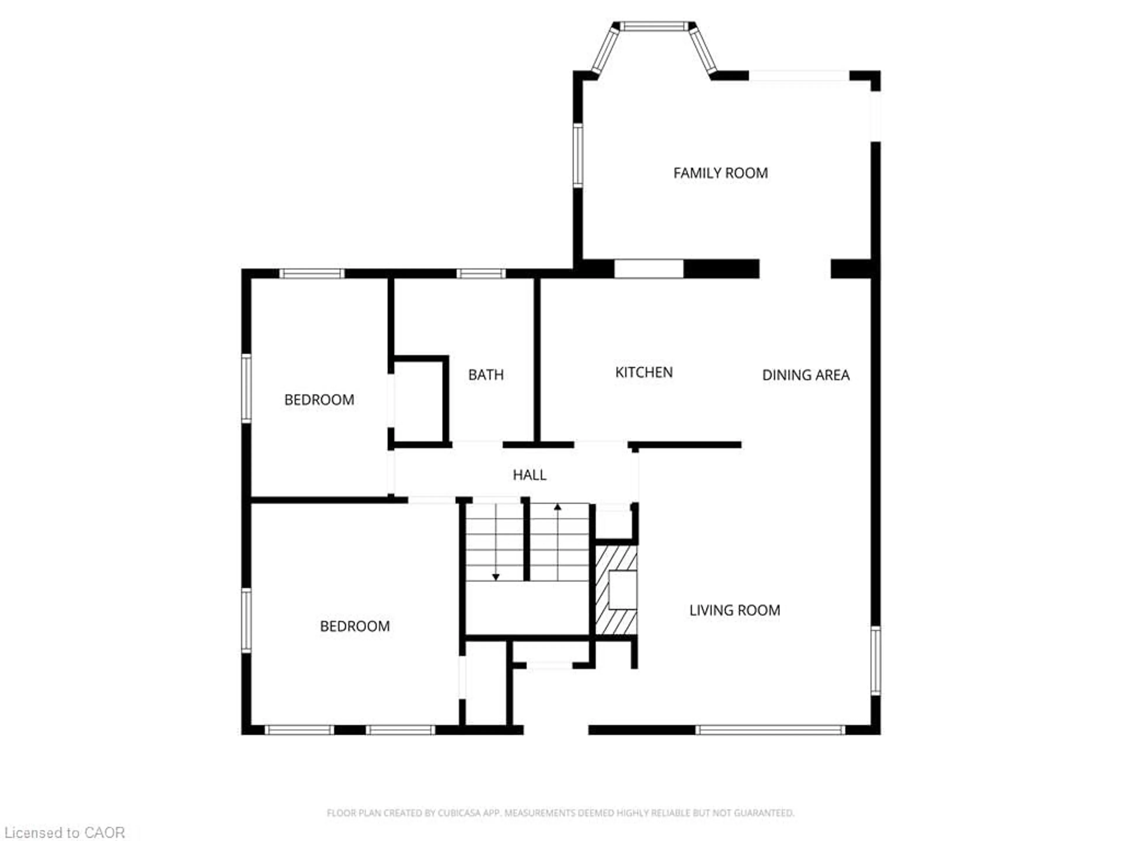 Floor plan for 235 Sanatorium Rd, Hamilton Ontario L9C 1Z4