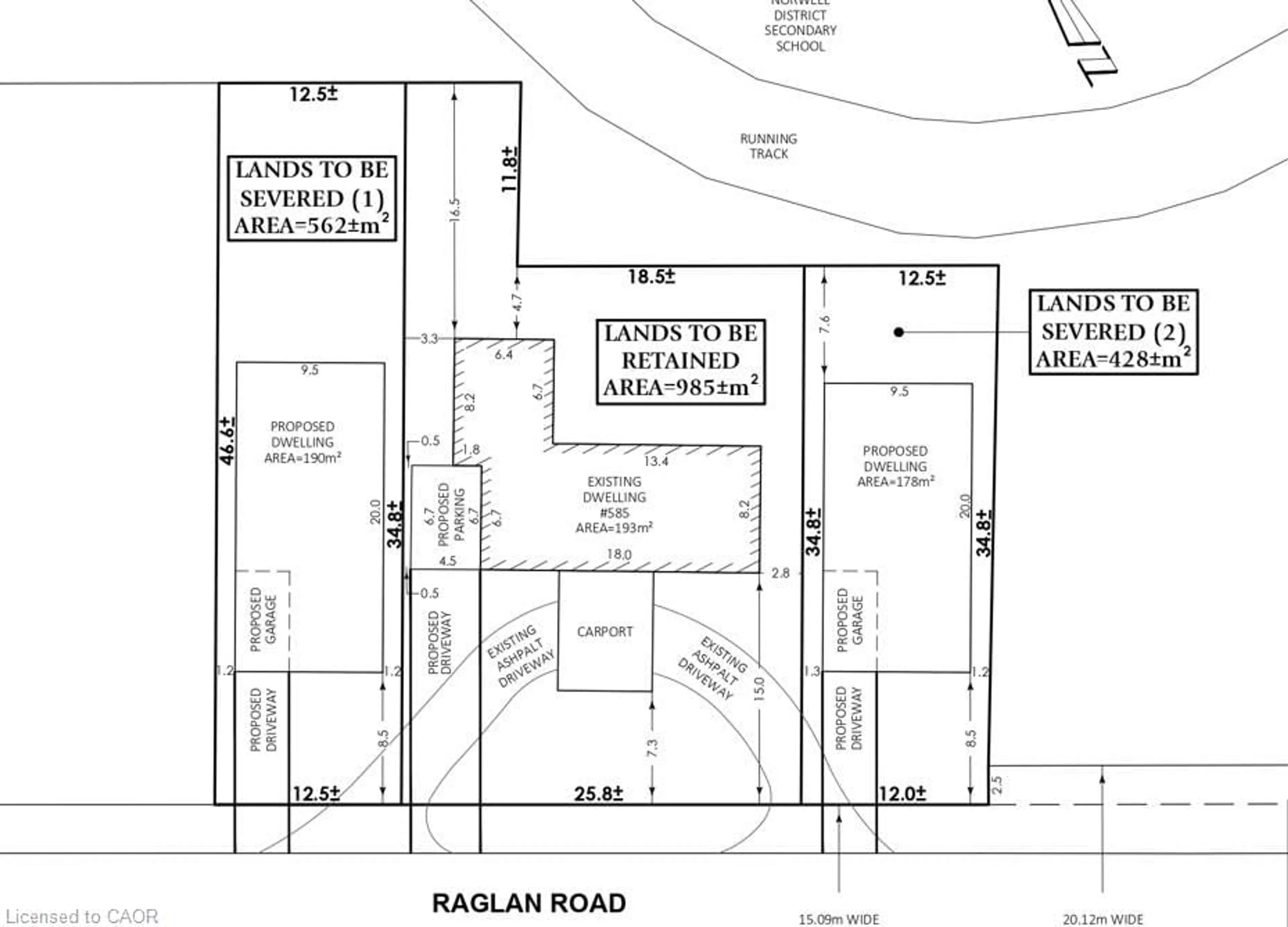 Floor plan for 595 Raglan St, Palmerston Ontario N0G 2P0