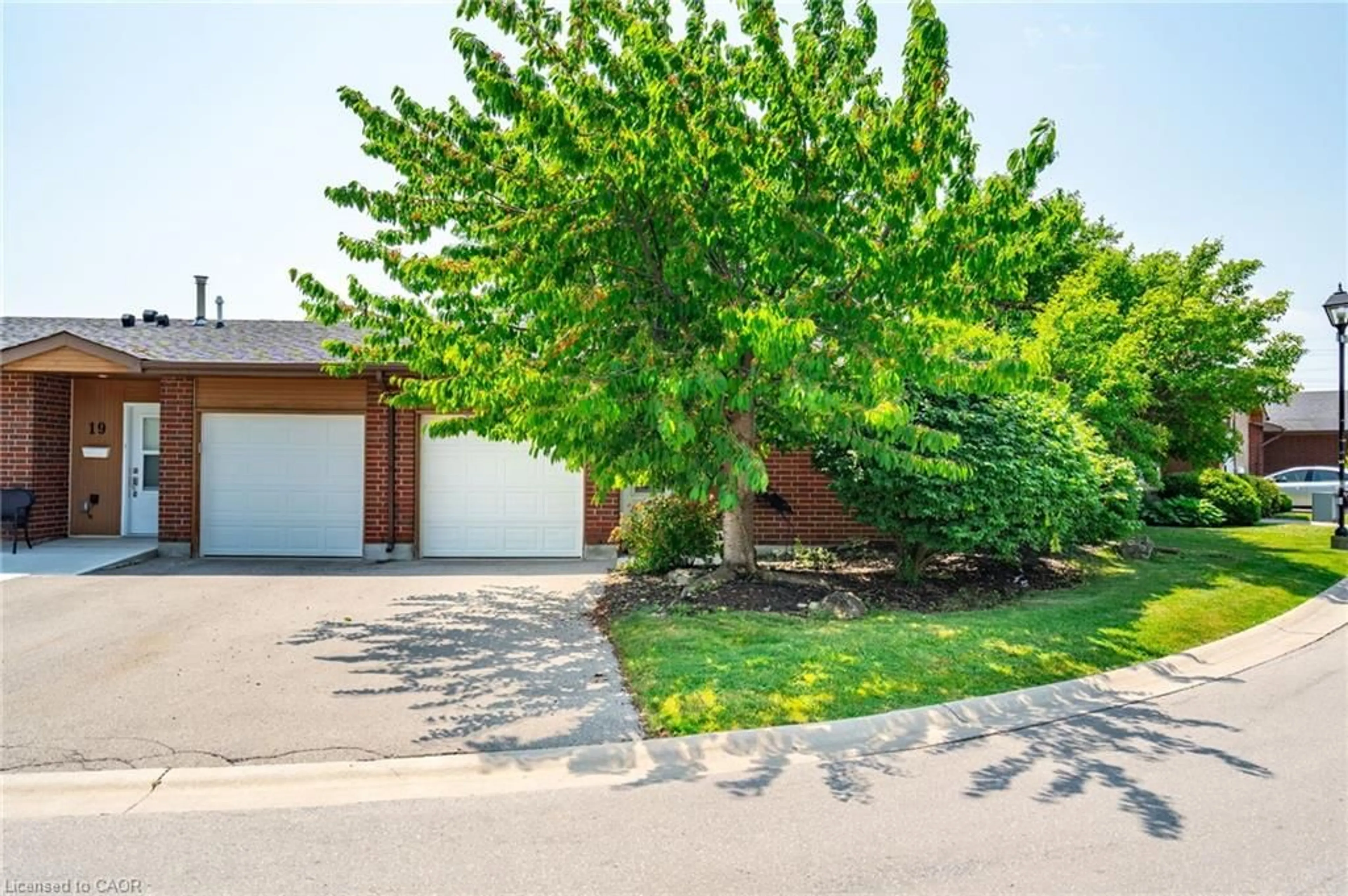A pic from outside/outdoor area/front of a property/back of a property/a pic from drone, street for 1 Archdeacon Clark Trail, Hamilton Ontario L9B 2M2