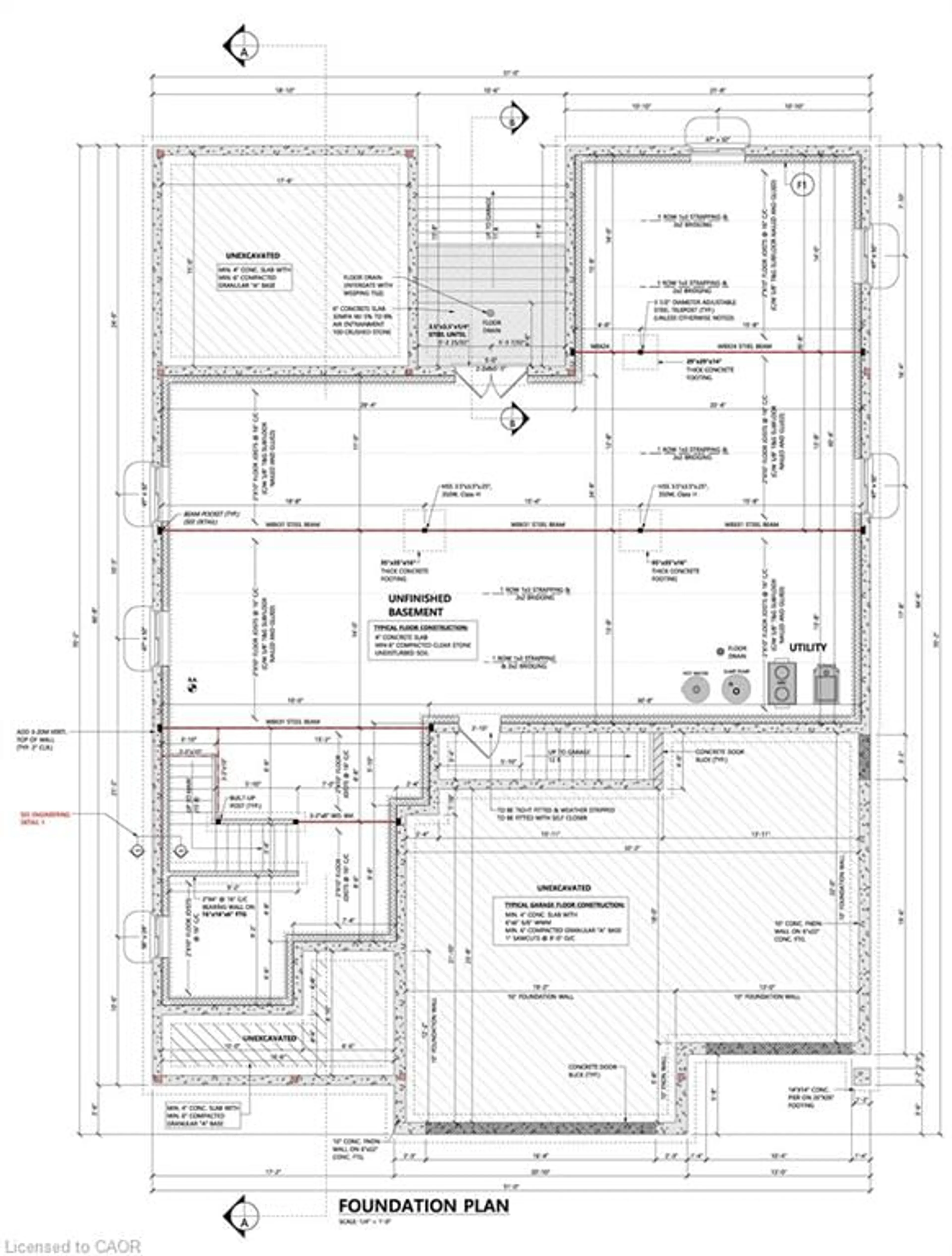 Floor plan for 3647 Vosburge Pl, Campden Ontario L0R 1G0
