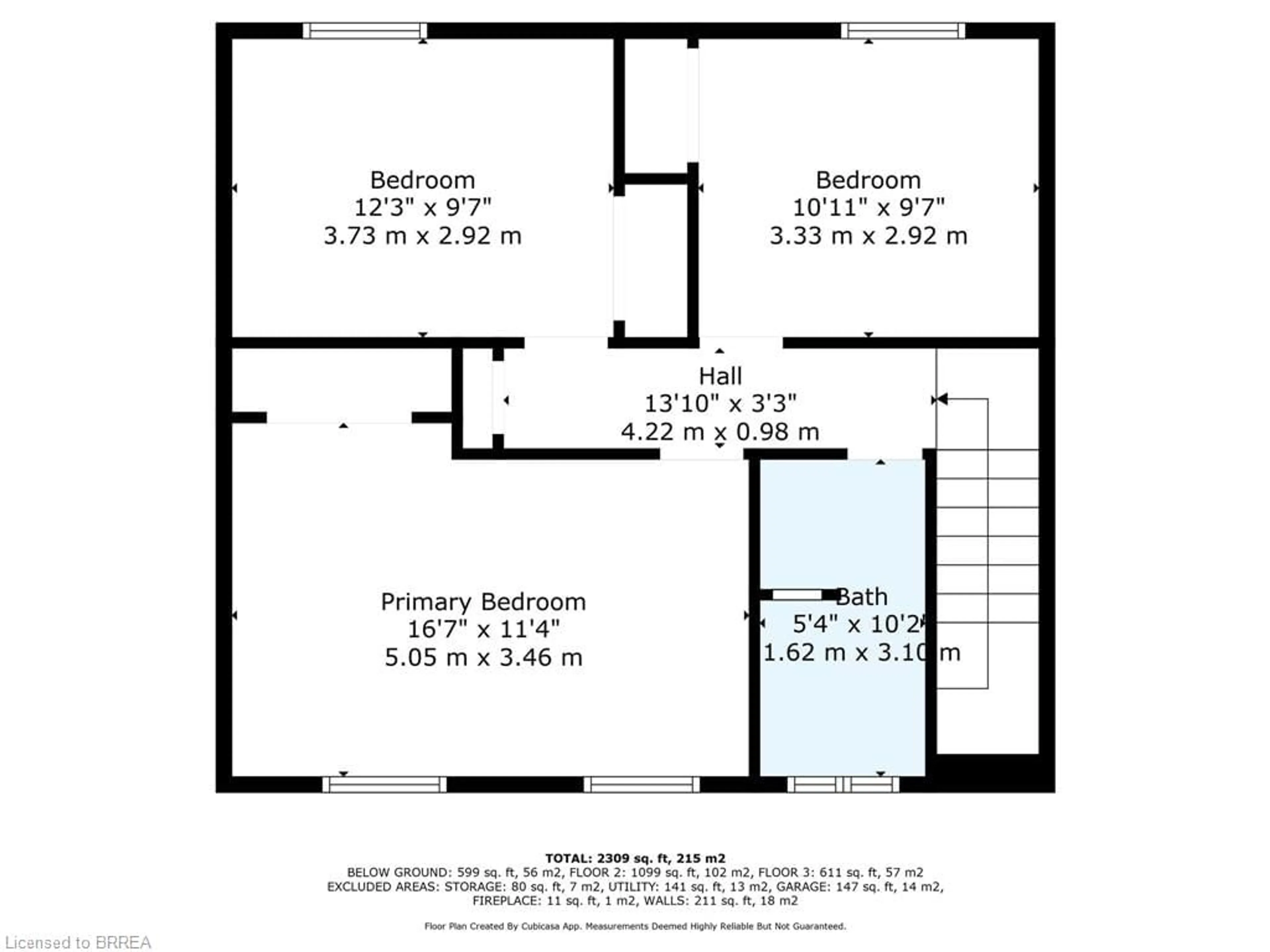 Floor plan for 324 Burnett Ave, Cambridge Ontario N1T 1G6