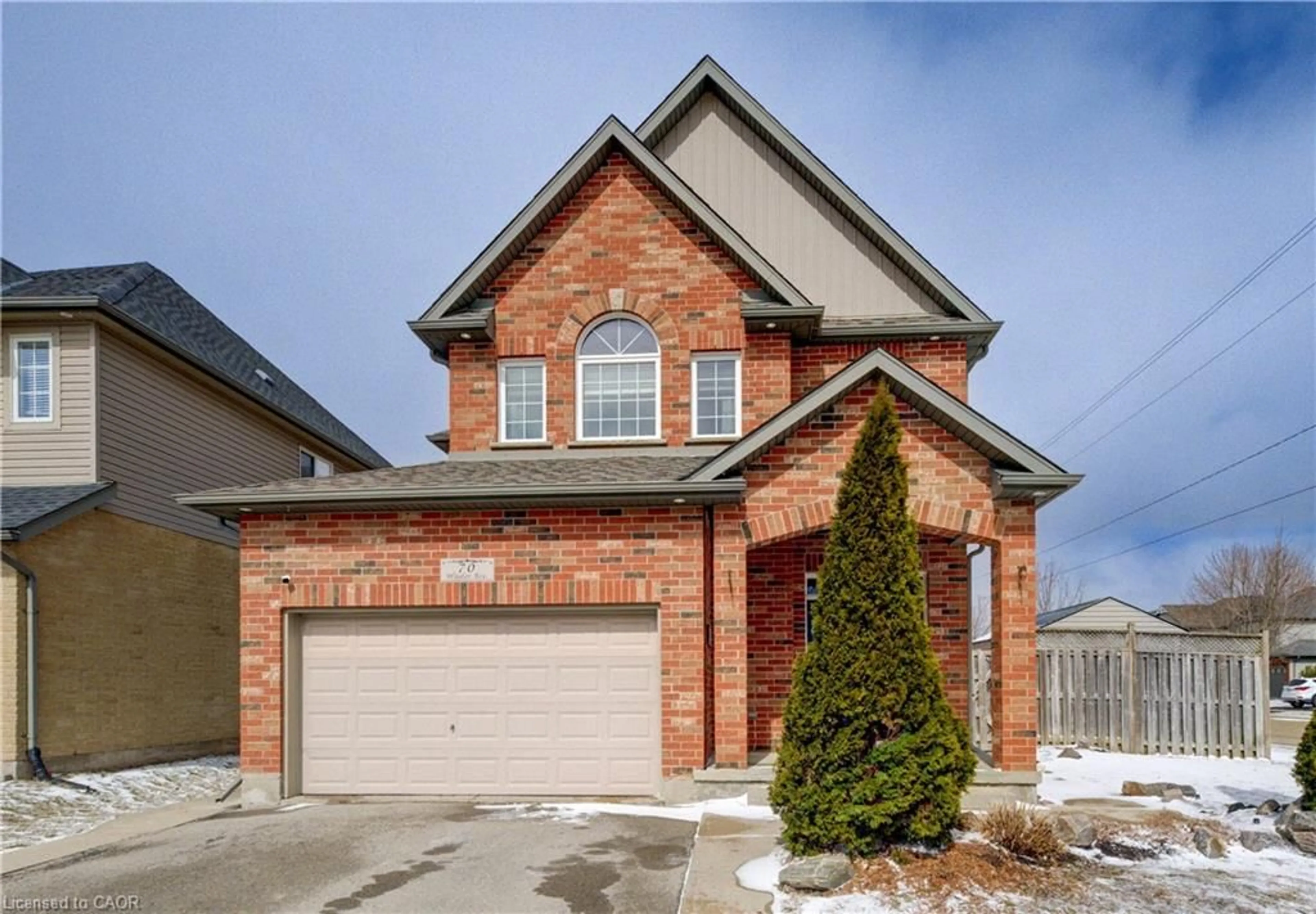 Home with brick exterior material, street for 70 Wagler Ave, Baden Ontario N3A 4K8