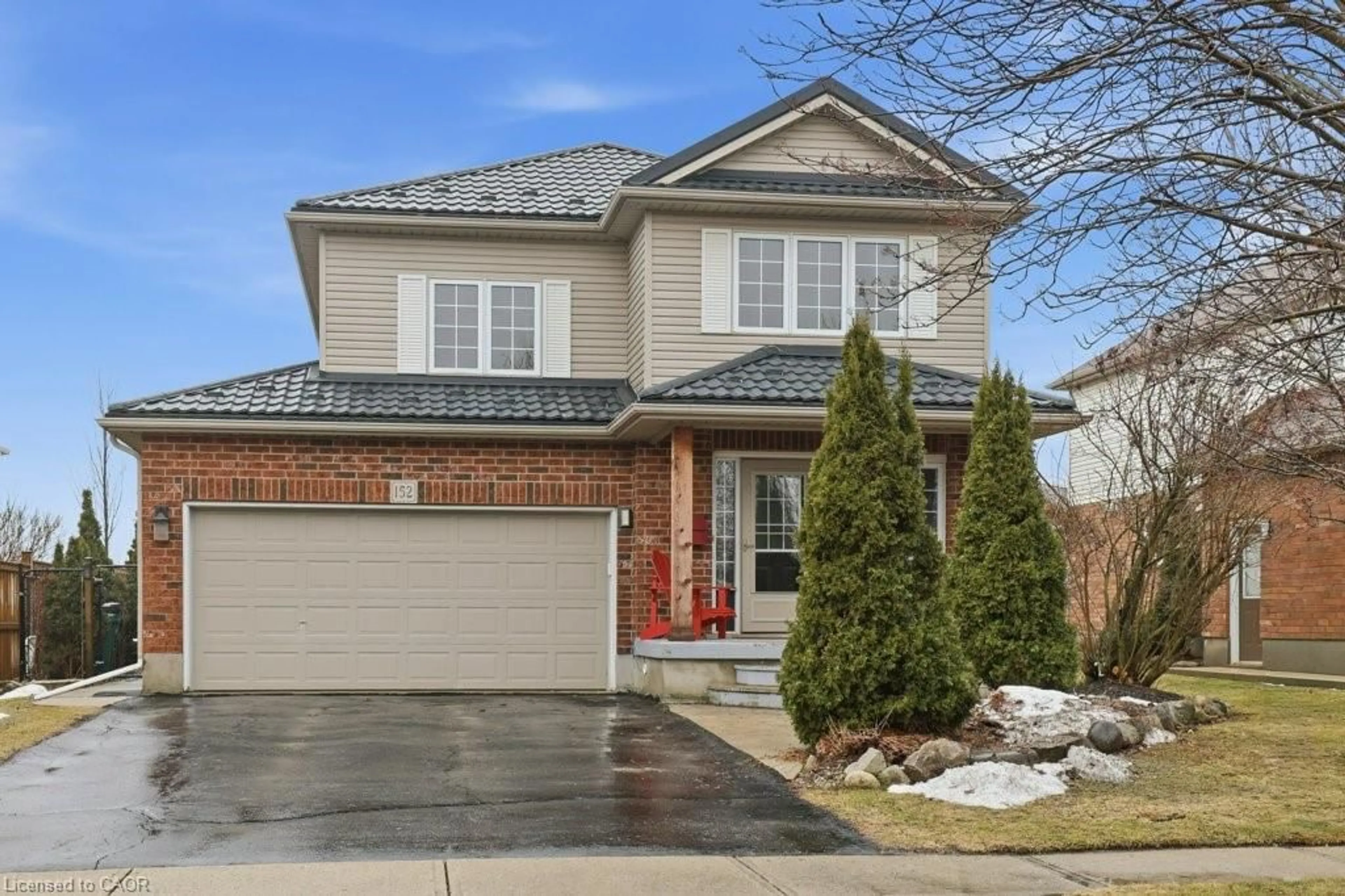 Home with brick exterior material, street for 152 Laschinger Blvd, New Hamburg Ontario N3A 2G9