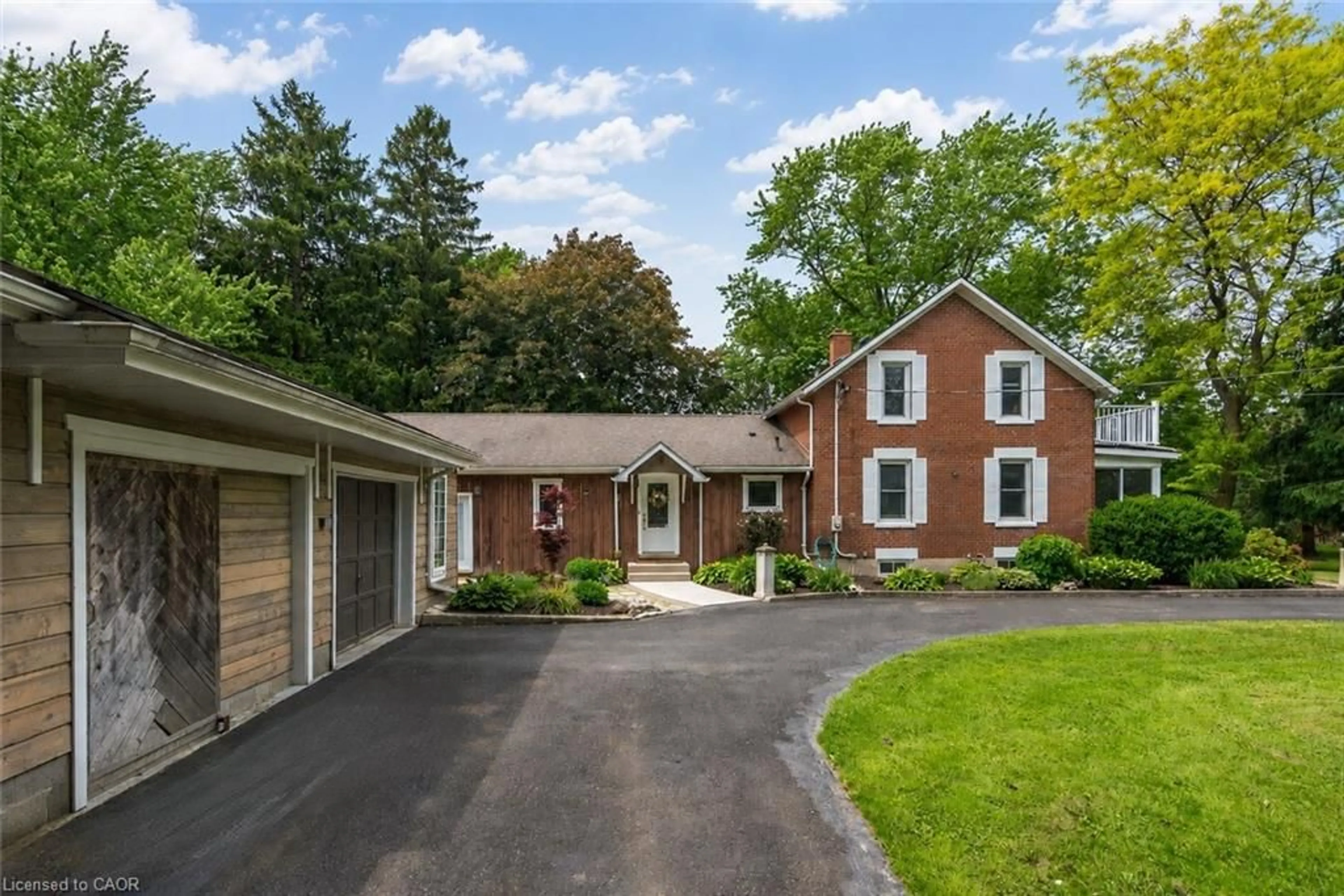 Home with brick exterior material, street for 2870 Forest Rd, Stratford Ontario N5A 6S5