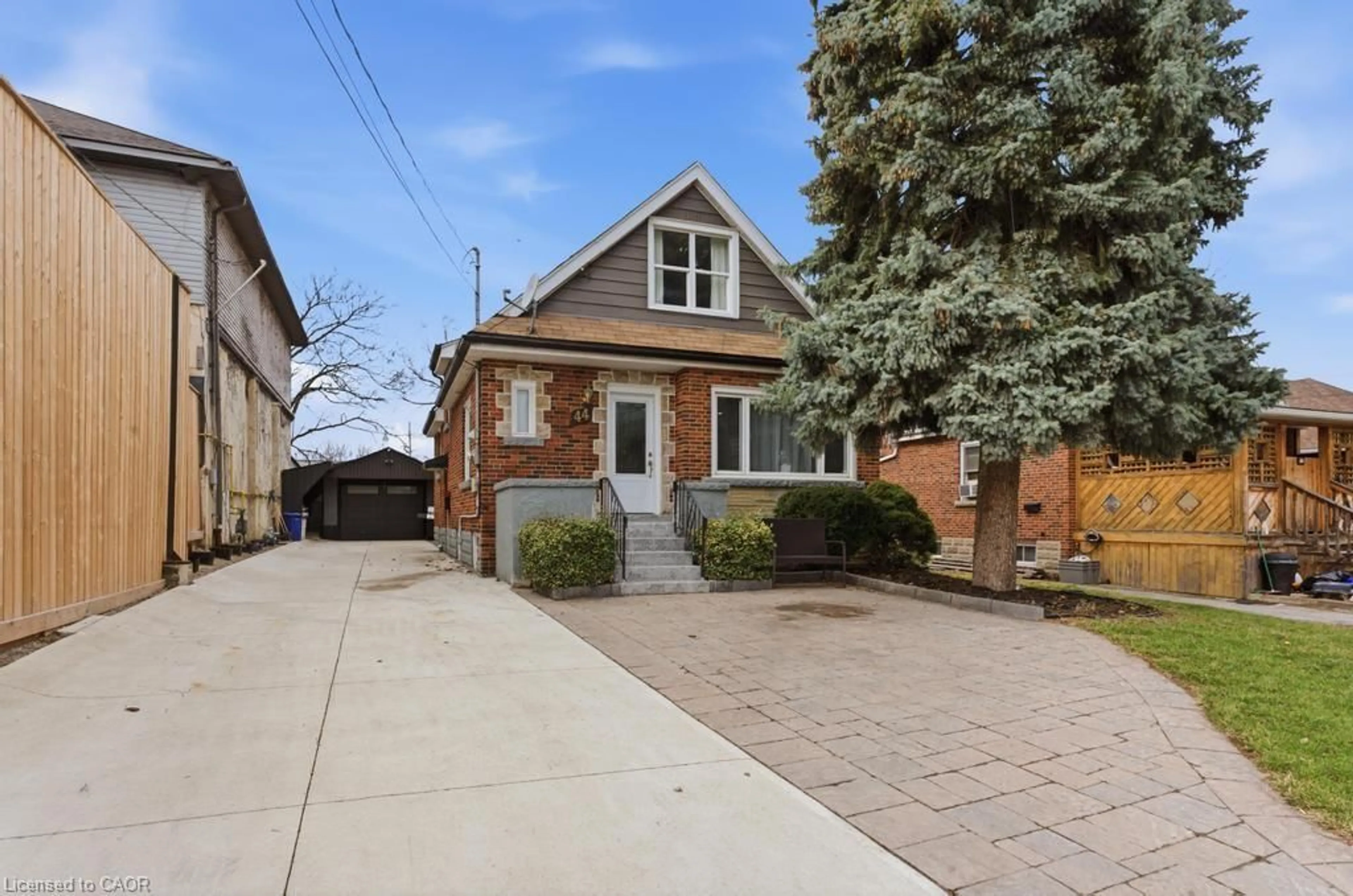 Home with brick exterior material, street for 44 Jefferson Ave, Hamilton Ontario L8H 1A7