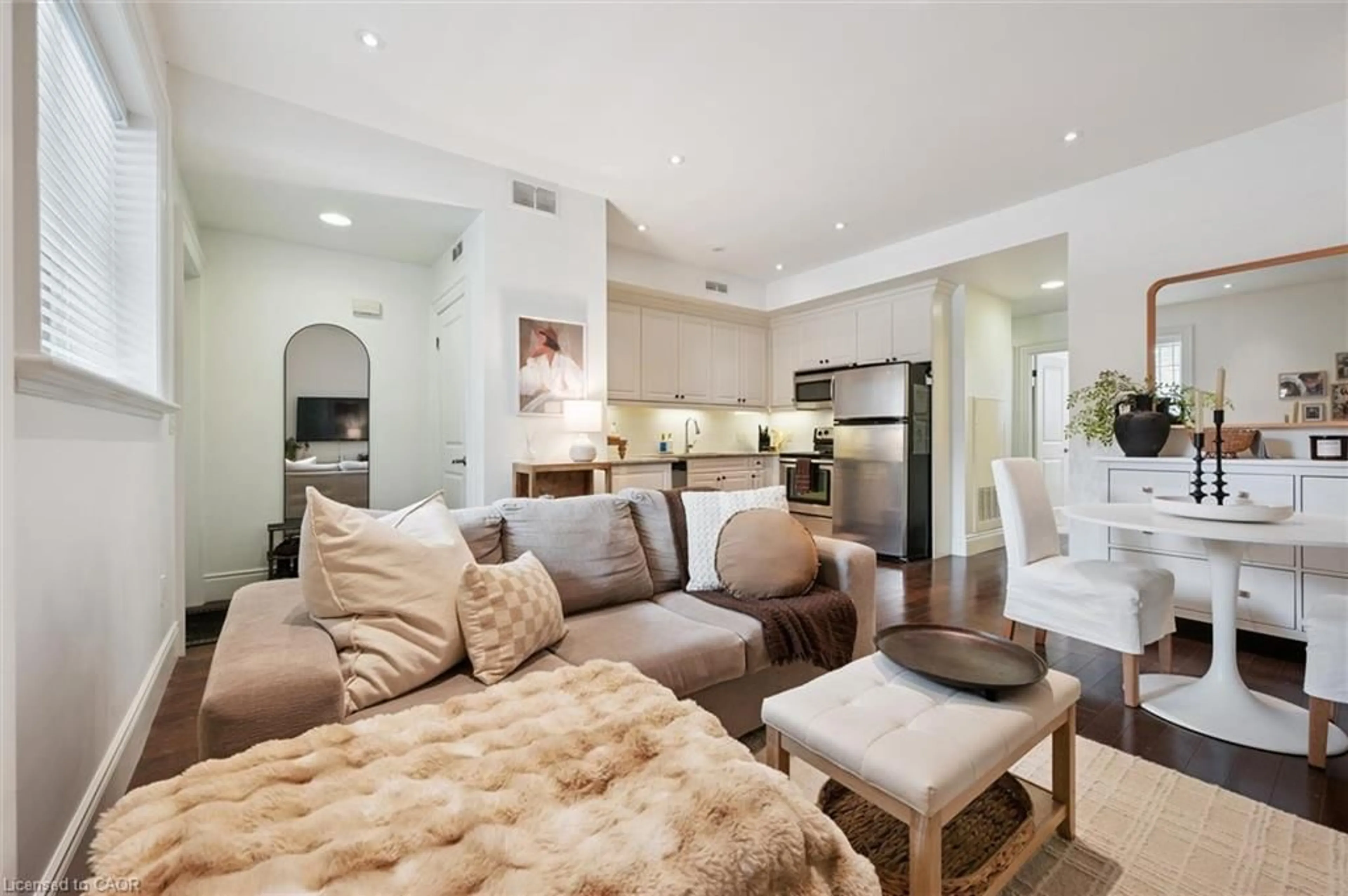 Living room with furniture, unknown for 133 Park St #101, Waterloo Ontario N2L 6L7