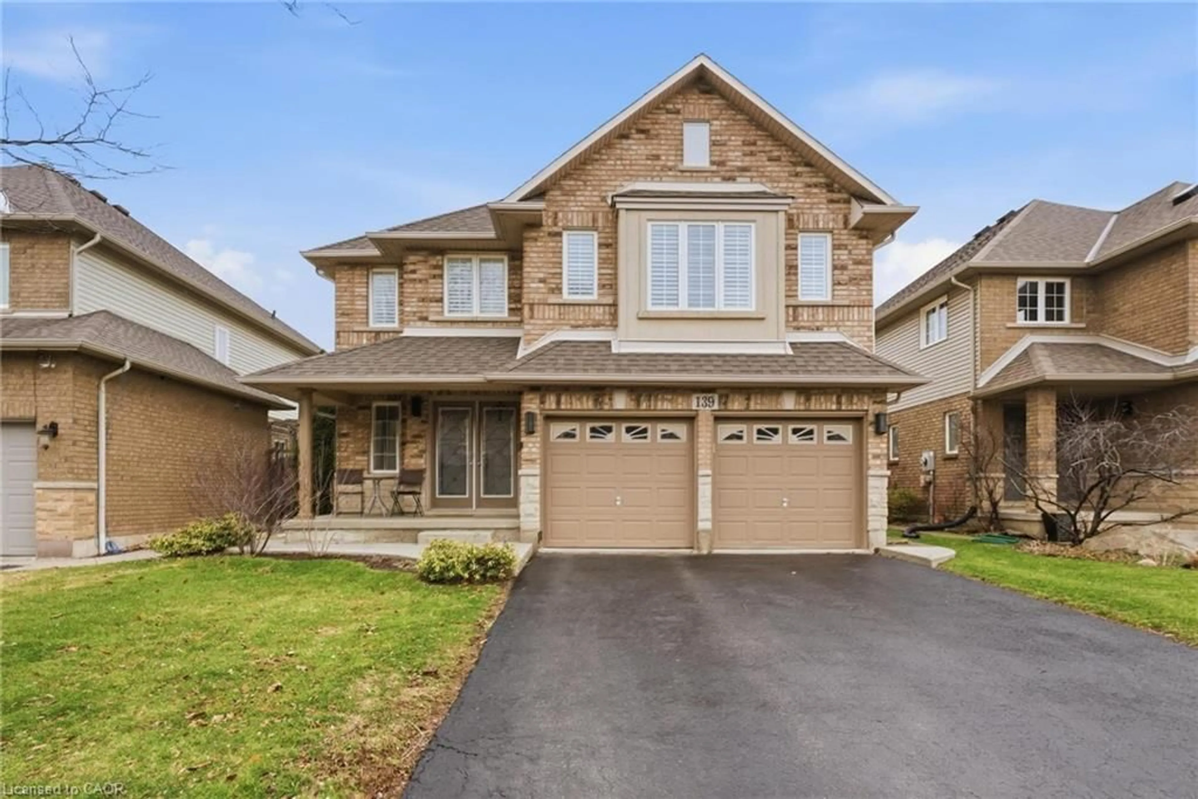 Home with brick exterior material, street for 139 Bocelli Cres, Stoney Creek Ontario L0R 1P0