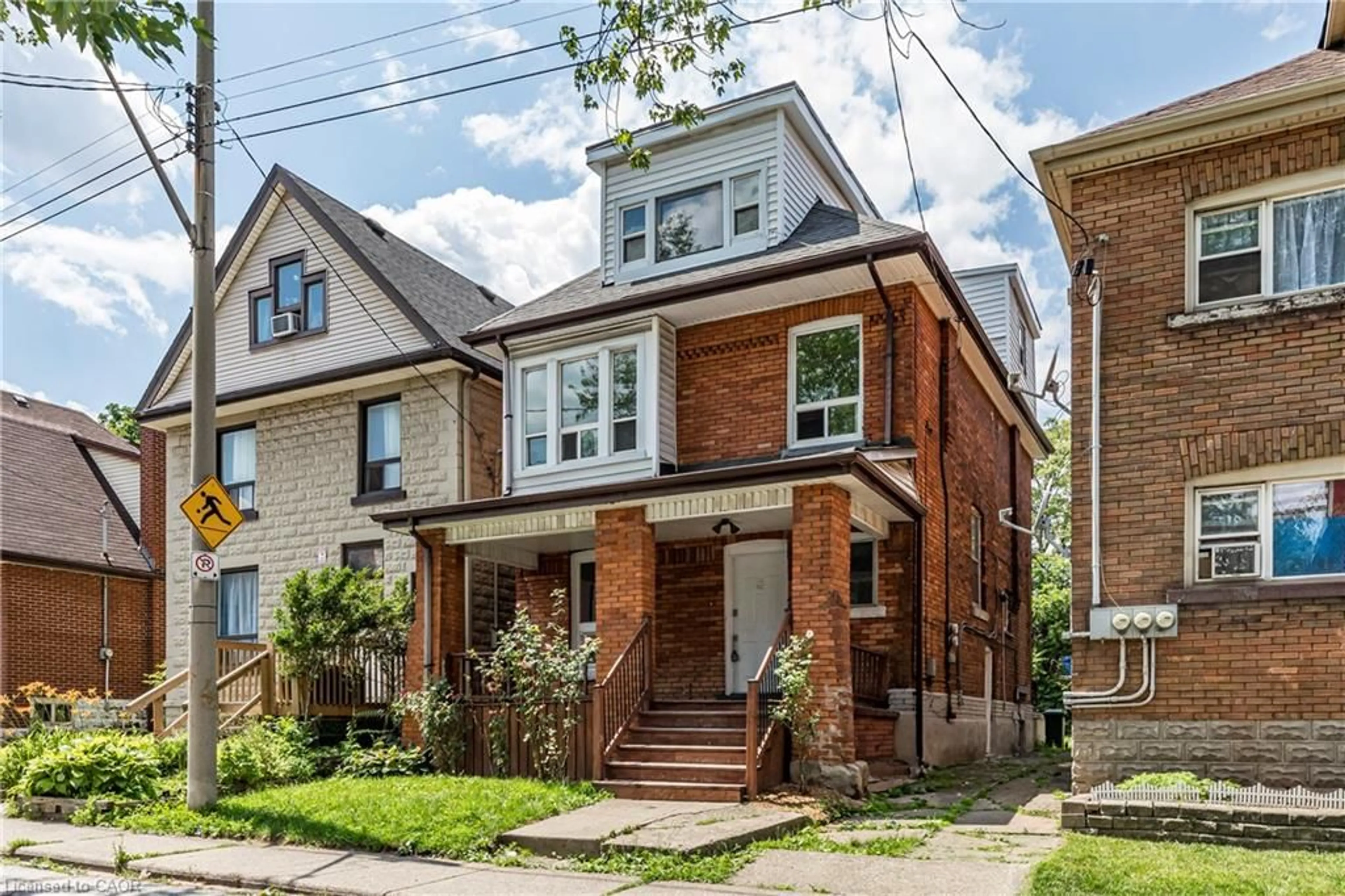 Home with brick exterior material, street for 22 Myrtle Ave, Hamilton Ontario L8M 2E9