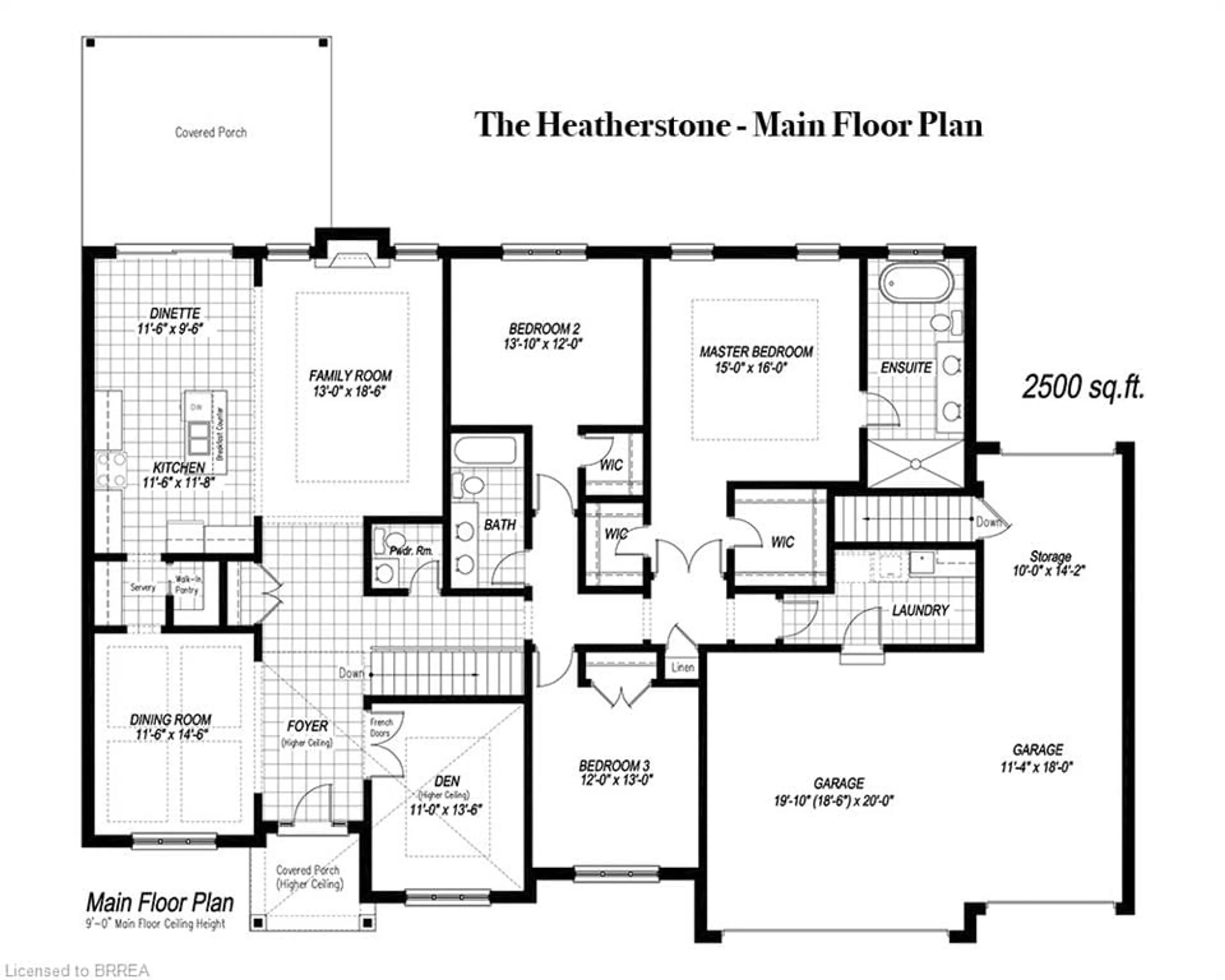 Floor plan for LOT 17 Augustus St, Scotland Ontario N0E 1R0