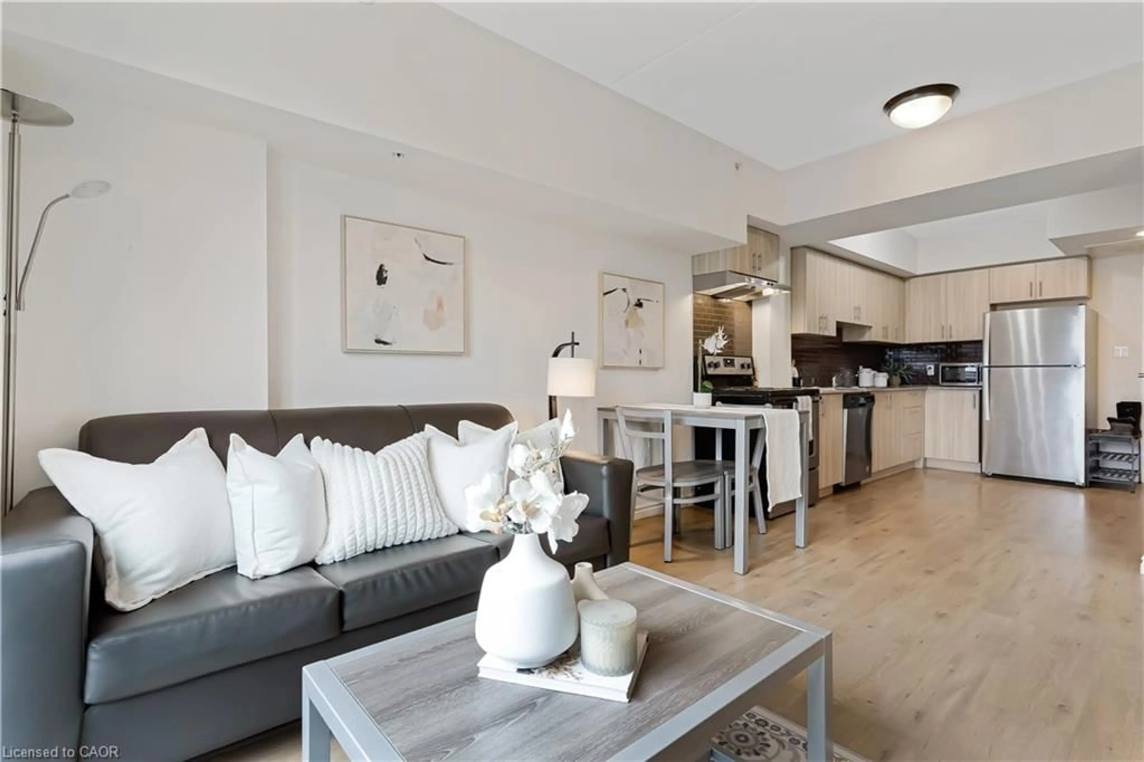 Living room with furniture, unknown for 275 Larch St #G603, Waterloo Ontario N2L 3R2