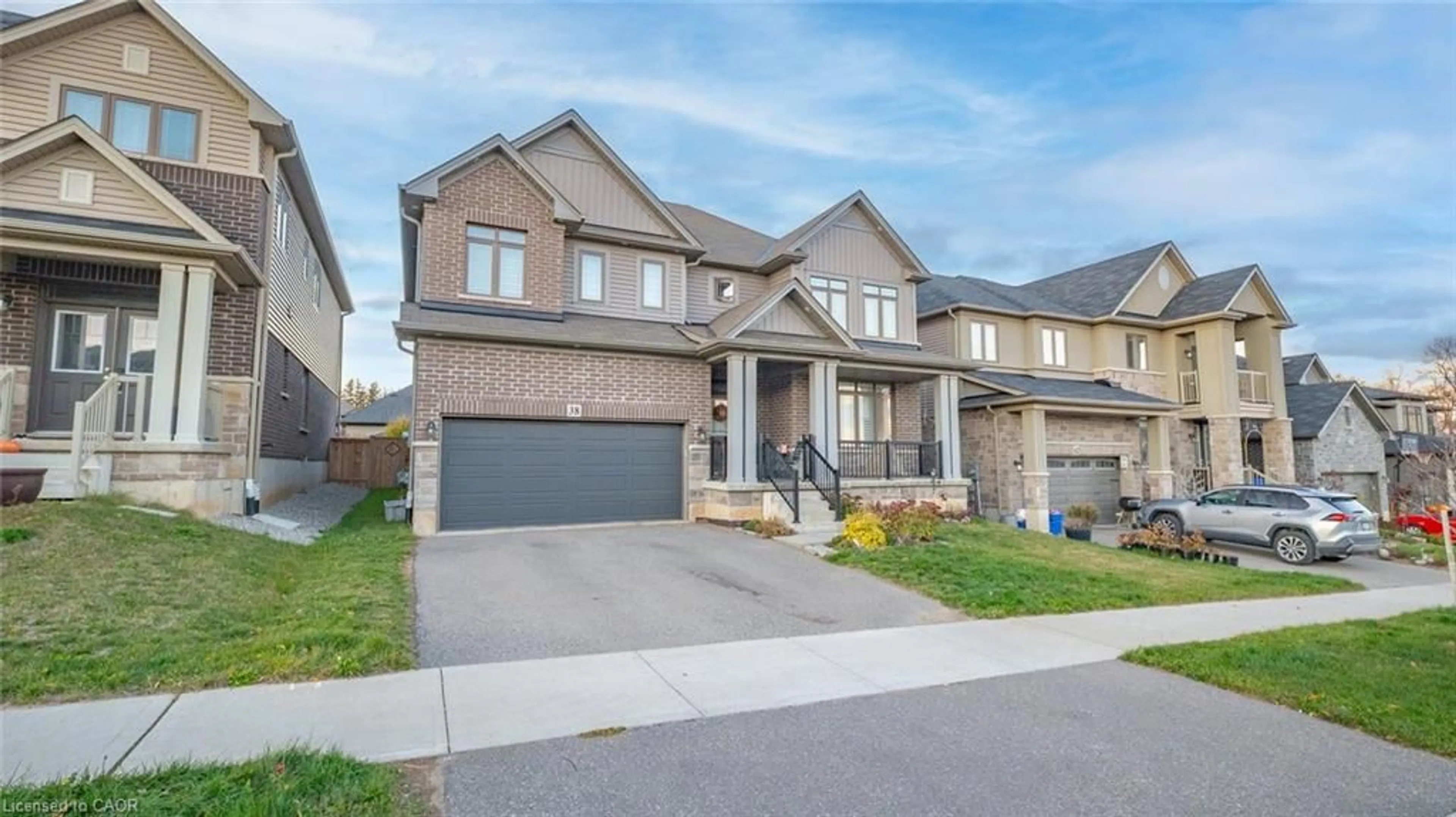 Home with brick exterior material, street for 38 Mcgovern Lane, Paris Ontario N3L 0K3